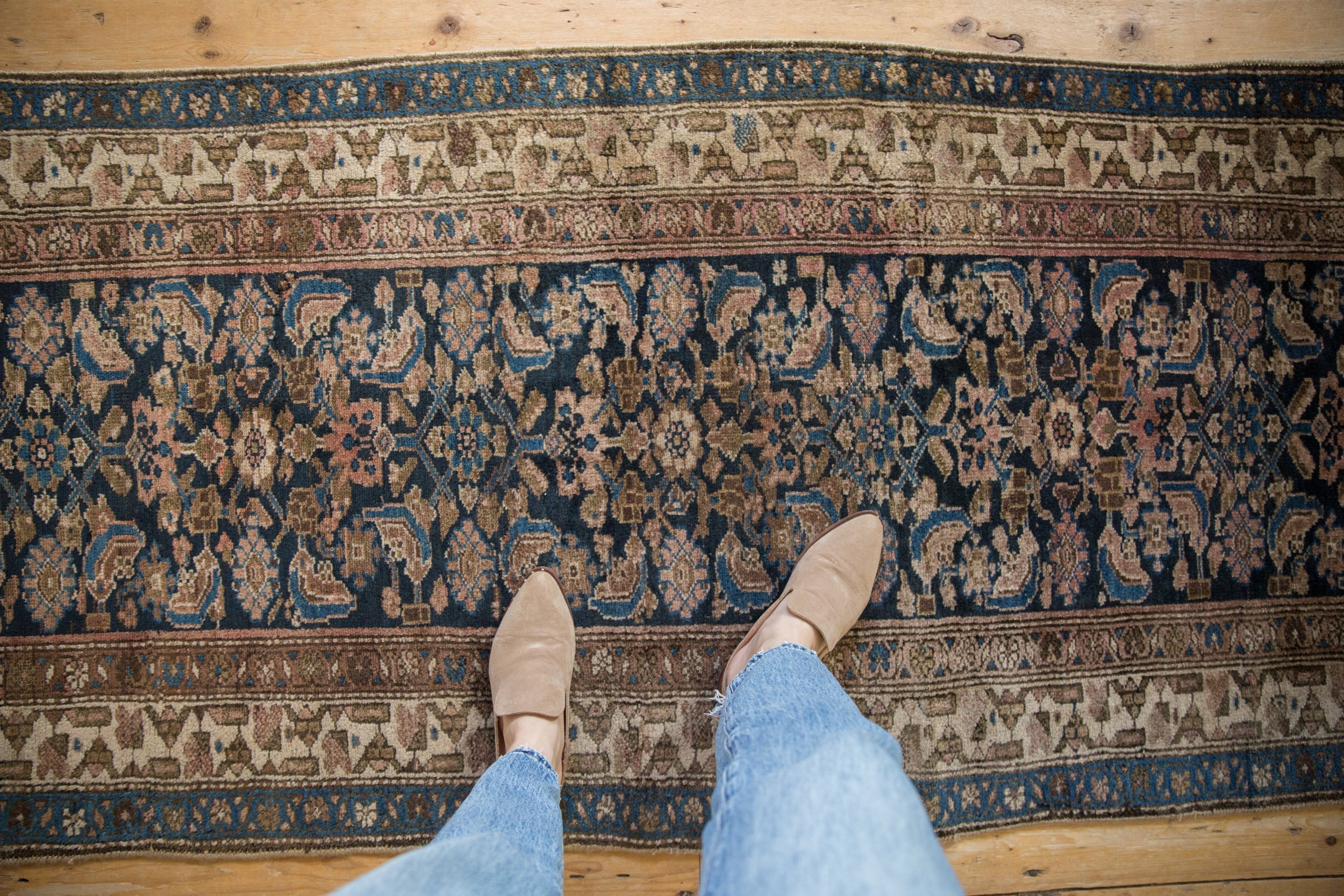 RESERVED 3x11 Vintage Fine Hamadan Rug Runner