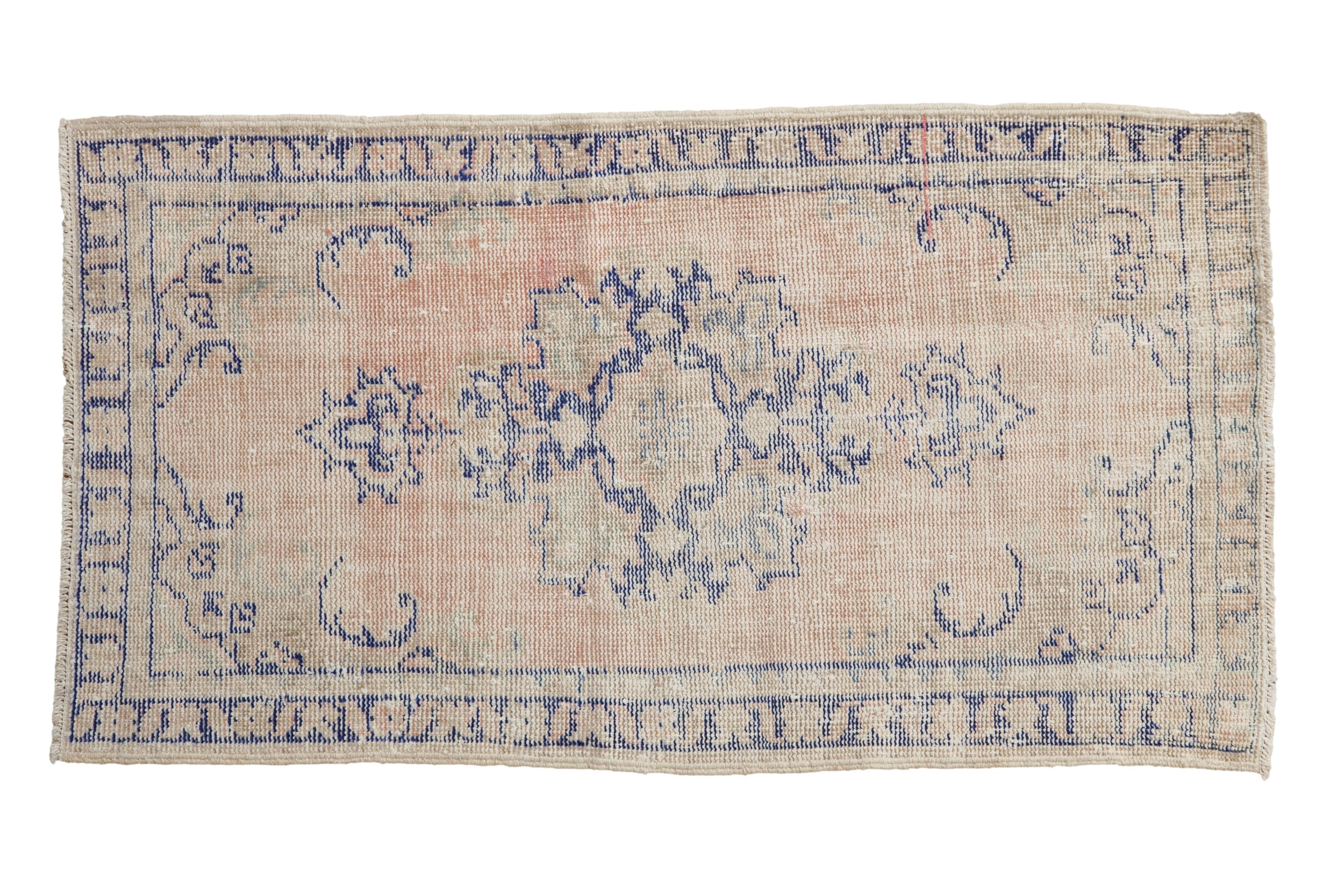 2.5x4.5 Vintage Distressed Oushak Rug