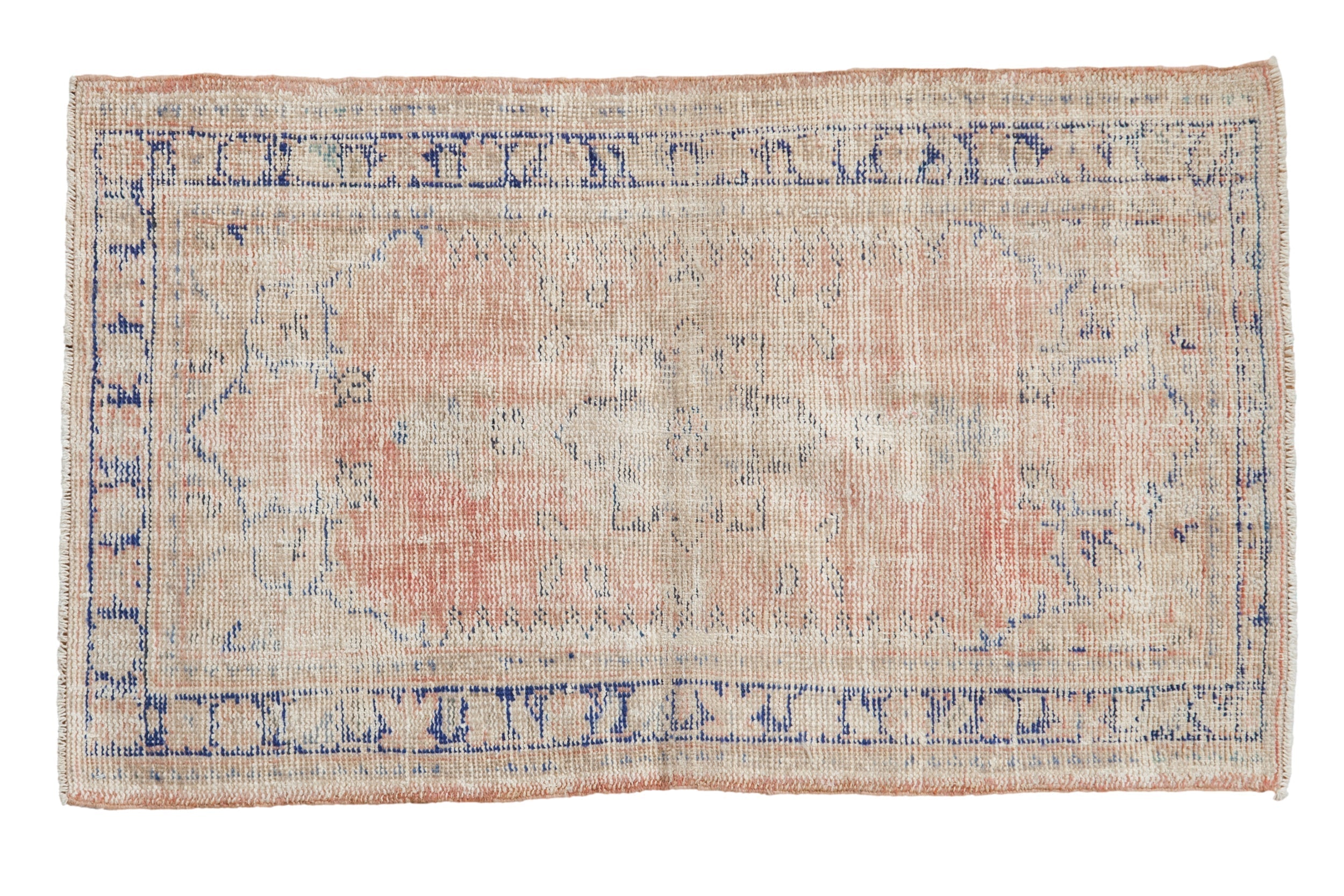 2.5x4.5 Vintage Distressed Oushak Rug