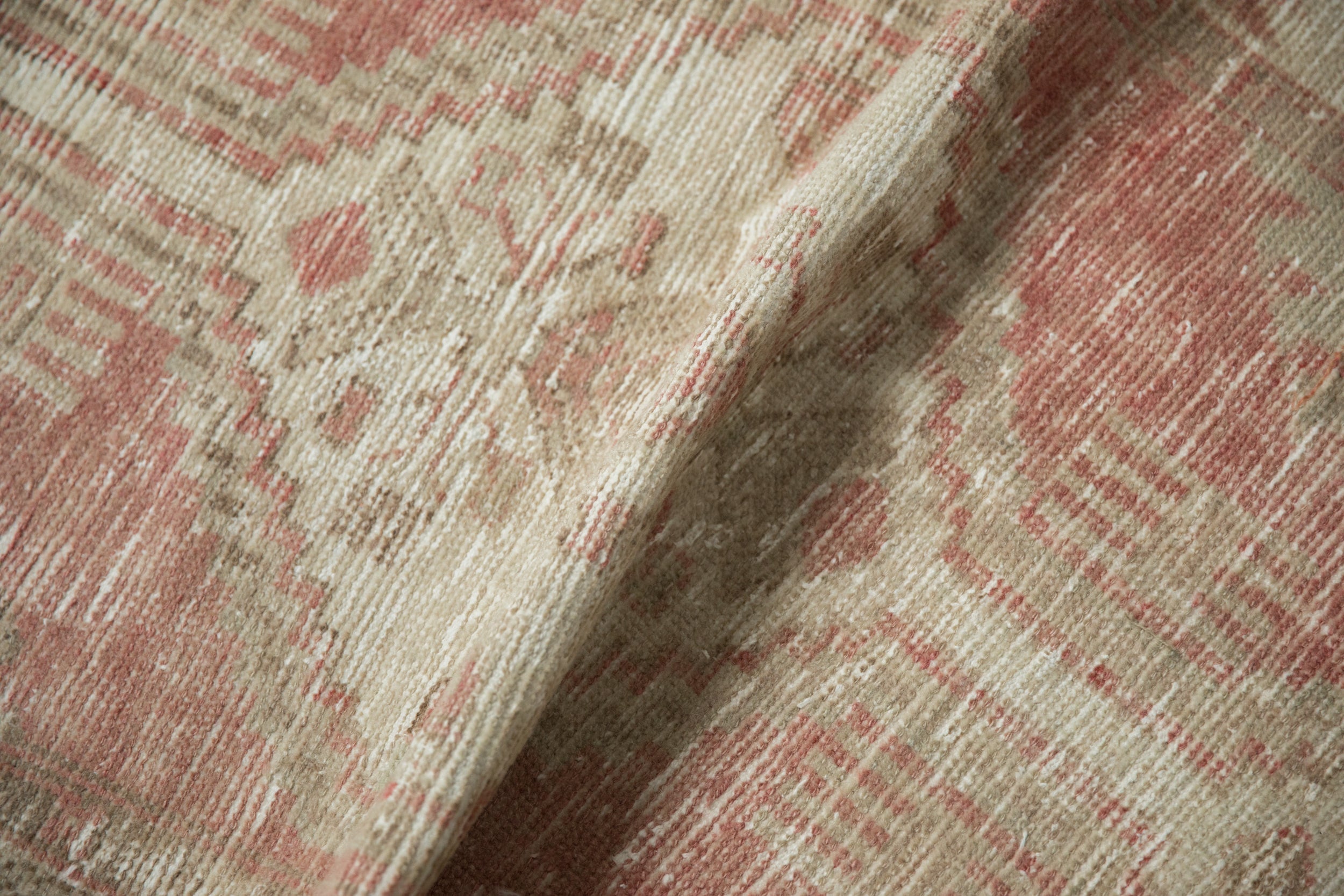 2.5x5.5 Vintage Distressed Oushak Rug Runner by Old New House® - product image 8 for Resin Society
