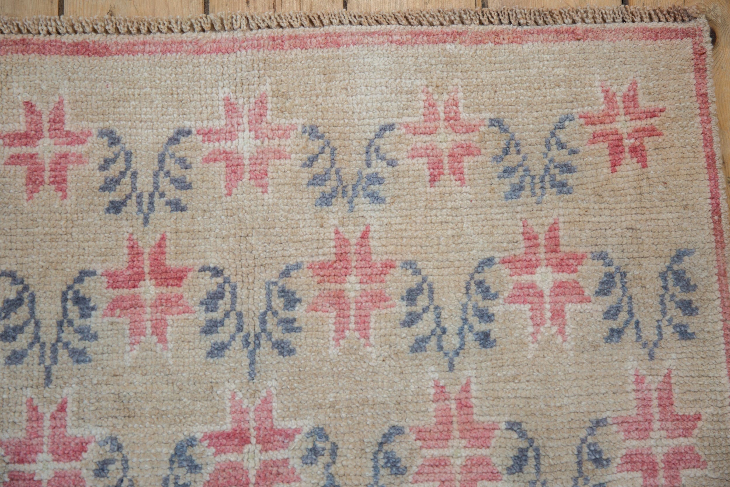 3x7.5 Vintage Distressed Oushak Rug Runner by Old New House® - product image 3 for Resin Society