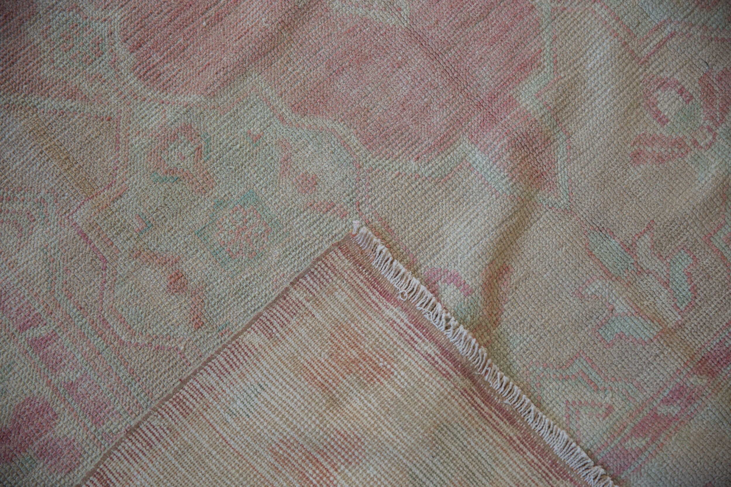 5x12 Vintage Distressed Oushak Rug Runner by Old New House® - product image 11 for Resin Society