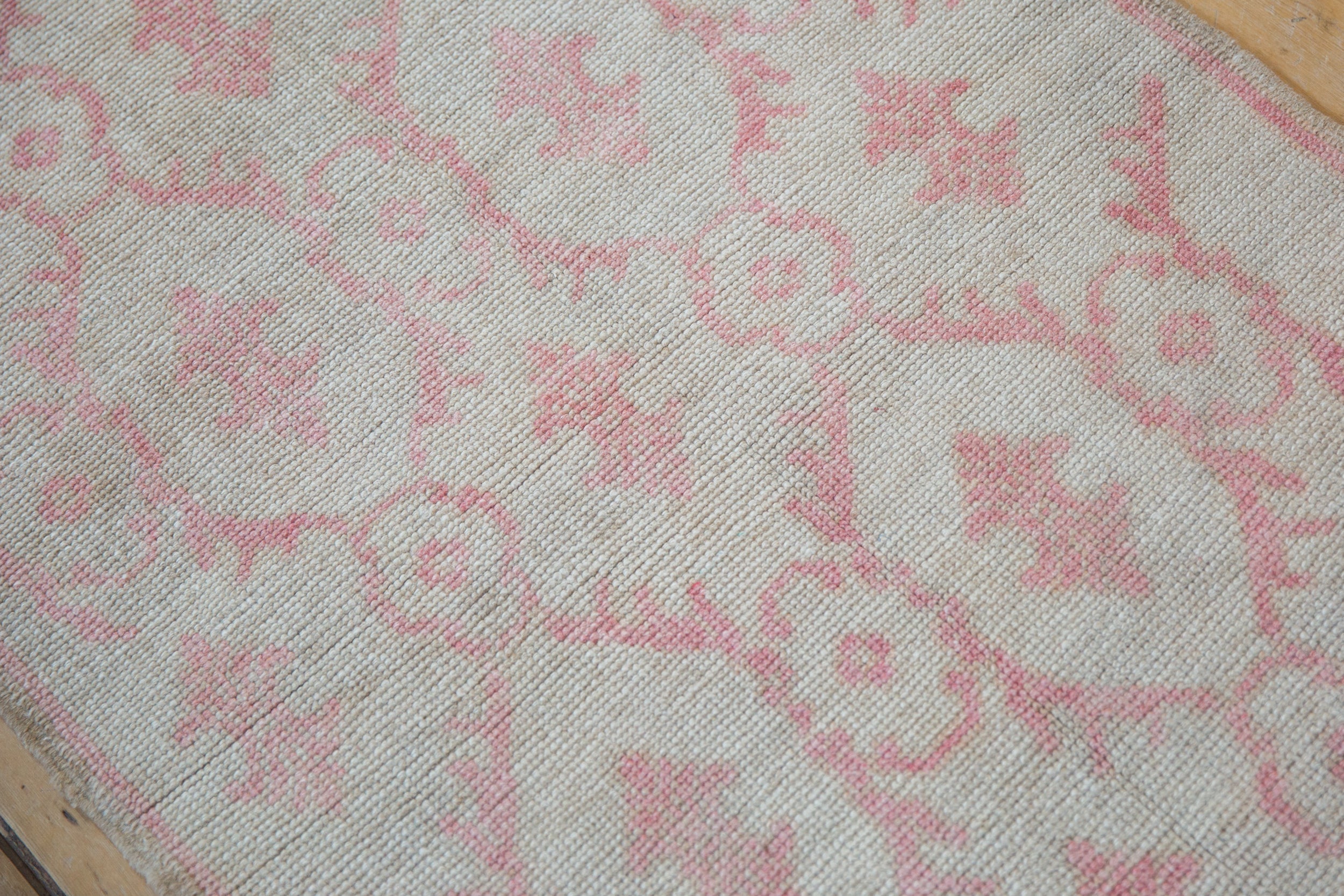 2.5x6.5 Vintage Distressed Oushak Rug Runner by Old New House® - product image 7 for Resin Society