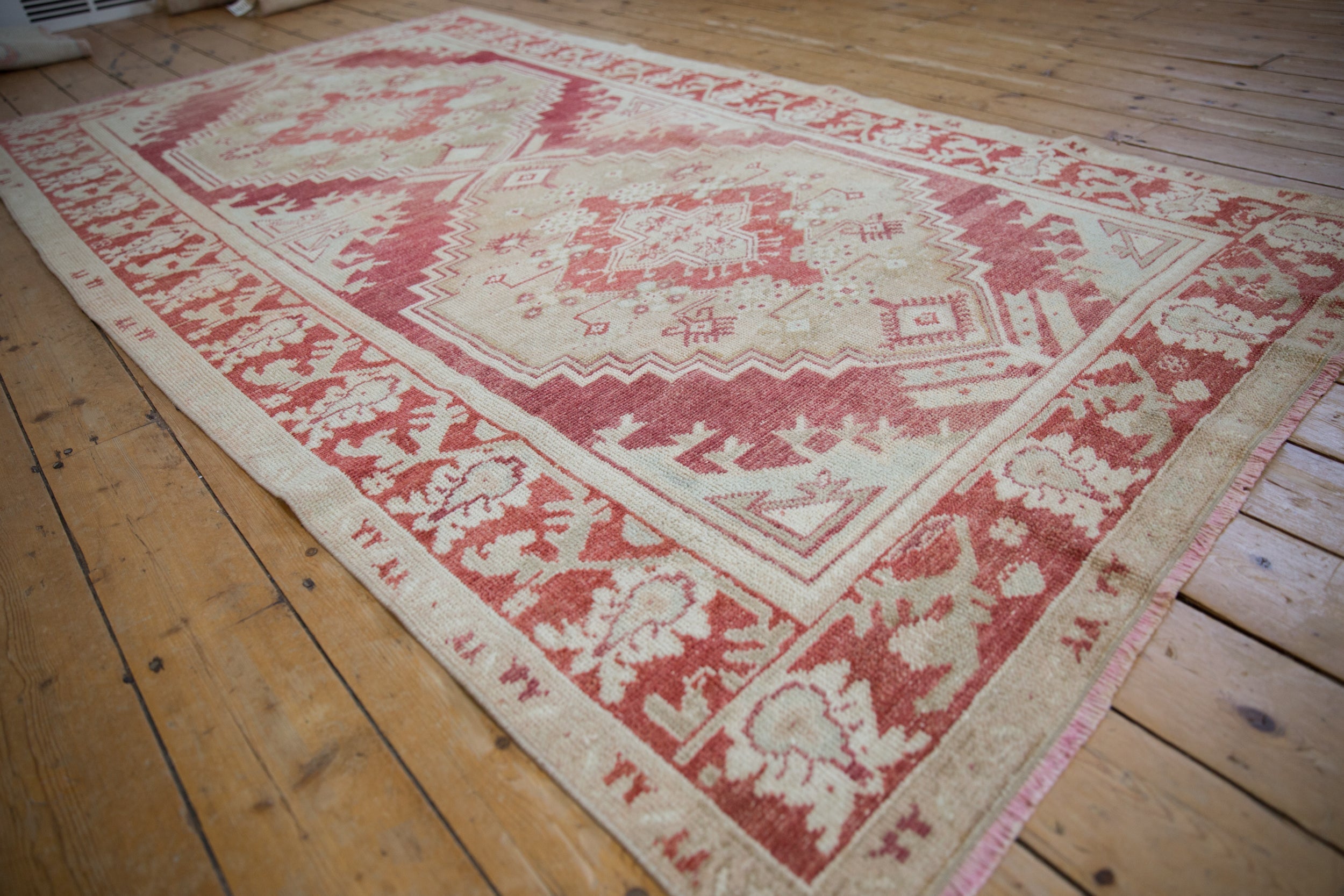 5x9 Vintage Distressed Oushak Carpet by Old New House® - product image 4 for Resin Society