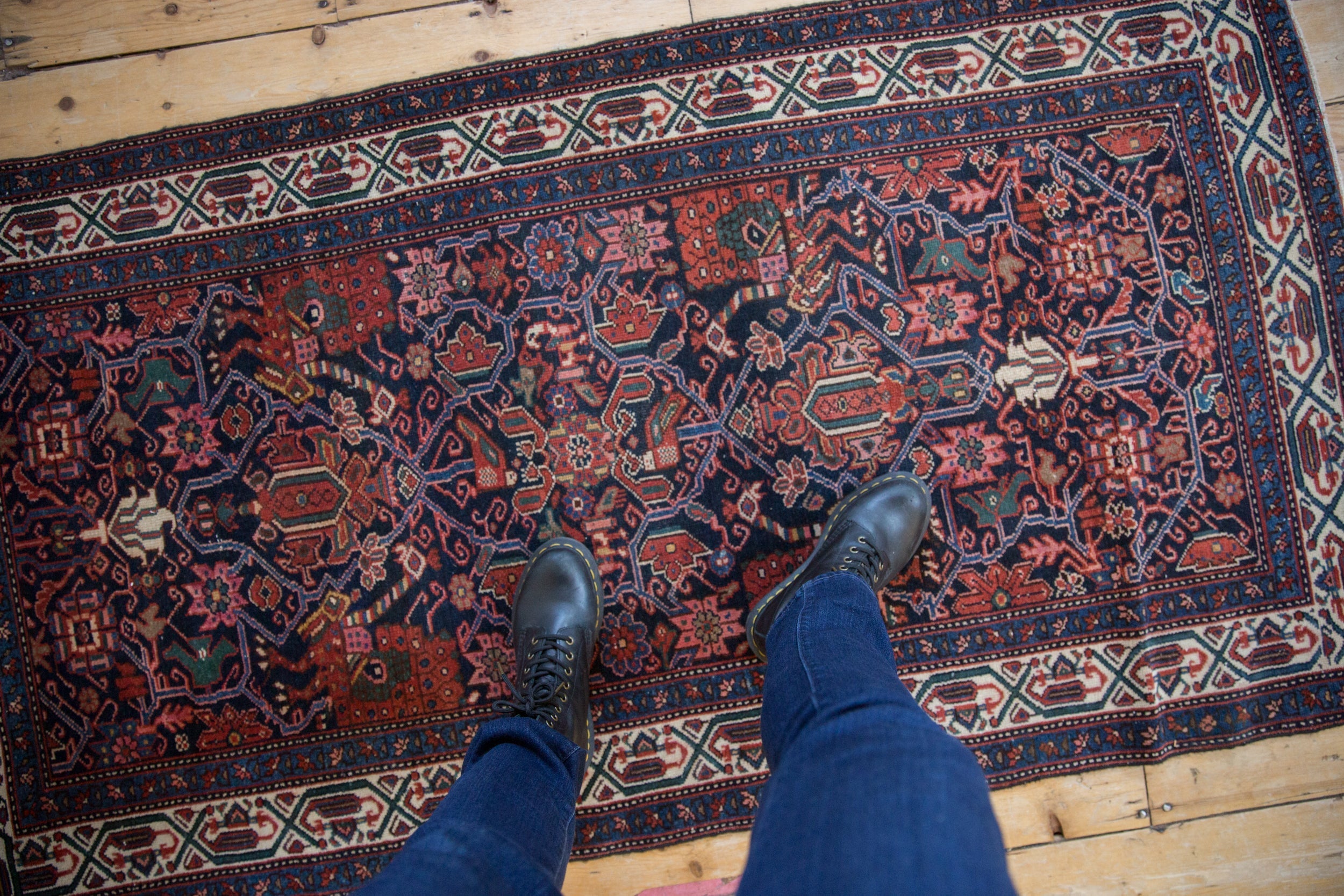 3x6 Vintage Malayer Rug Runner by Old New House® - product image 2 for Resin Society