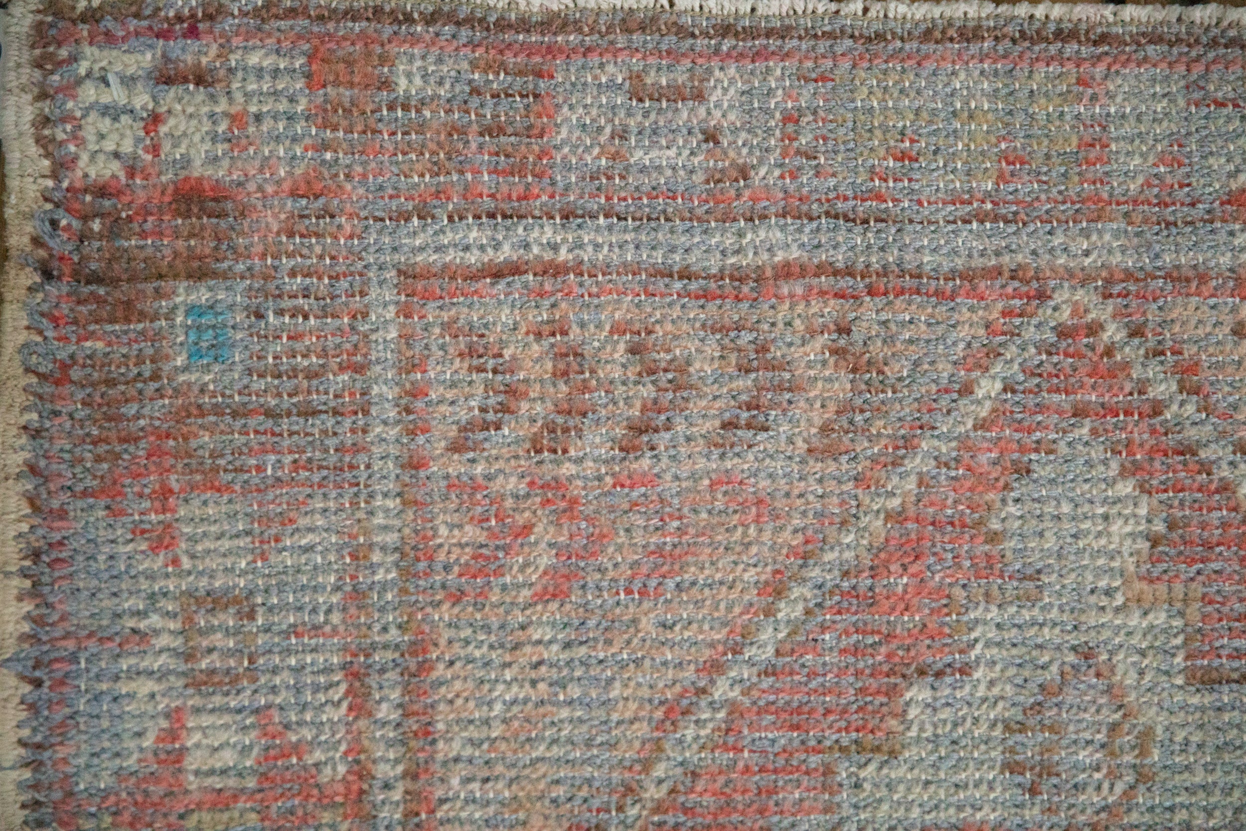 2.5x3.5 Vintage Distressed Oushak Rug