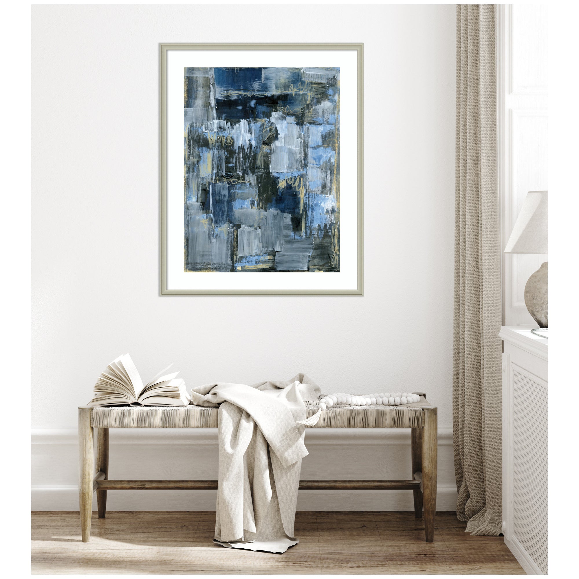 Framed Art Thunder Only Happens When its Raining by Leah Nadeau