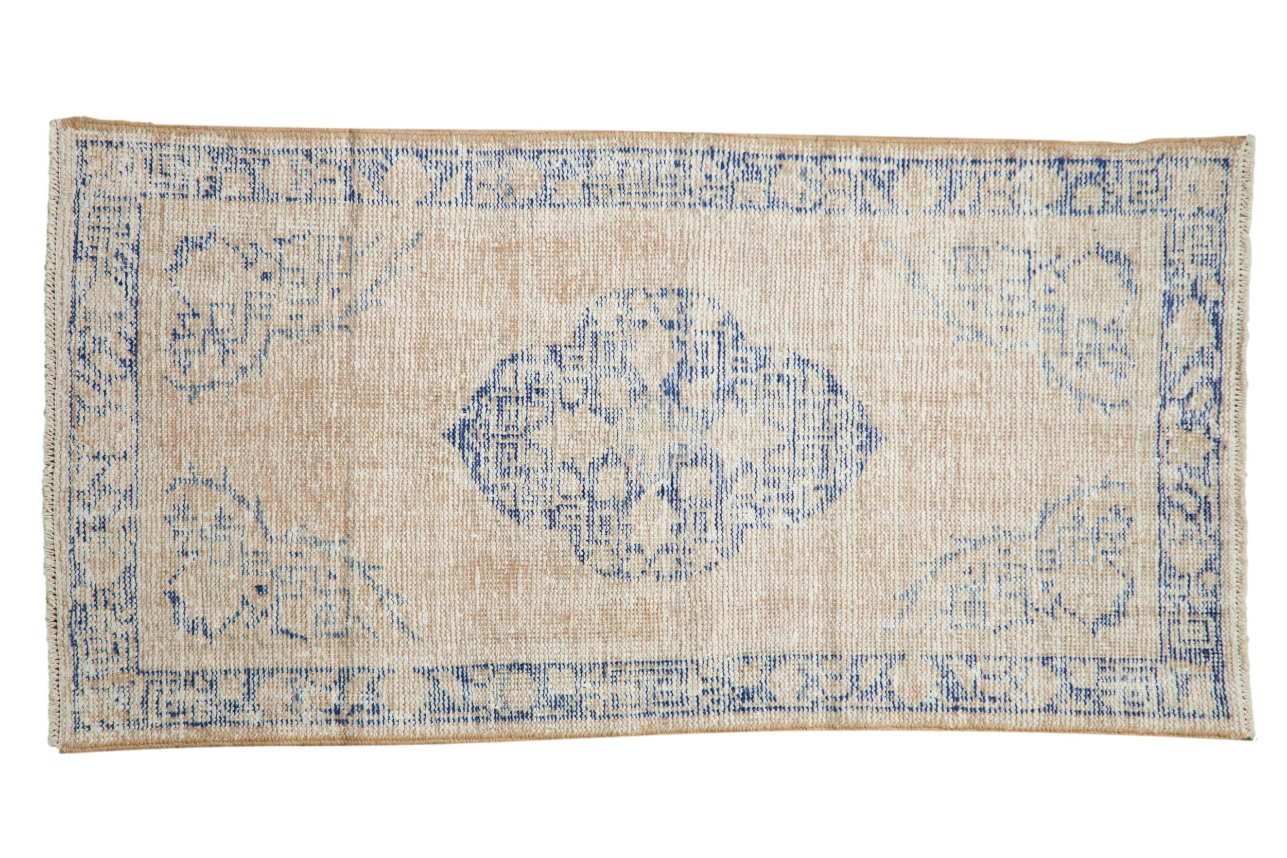 2.5x4.5 Vintage Distressed Oushak Rug