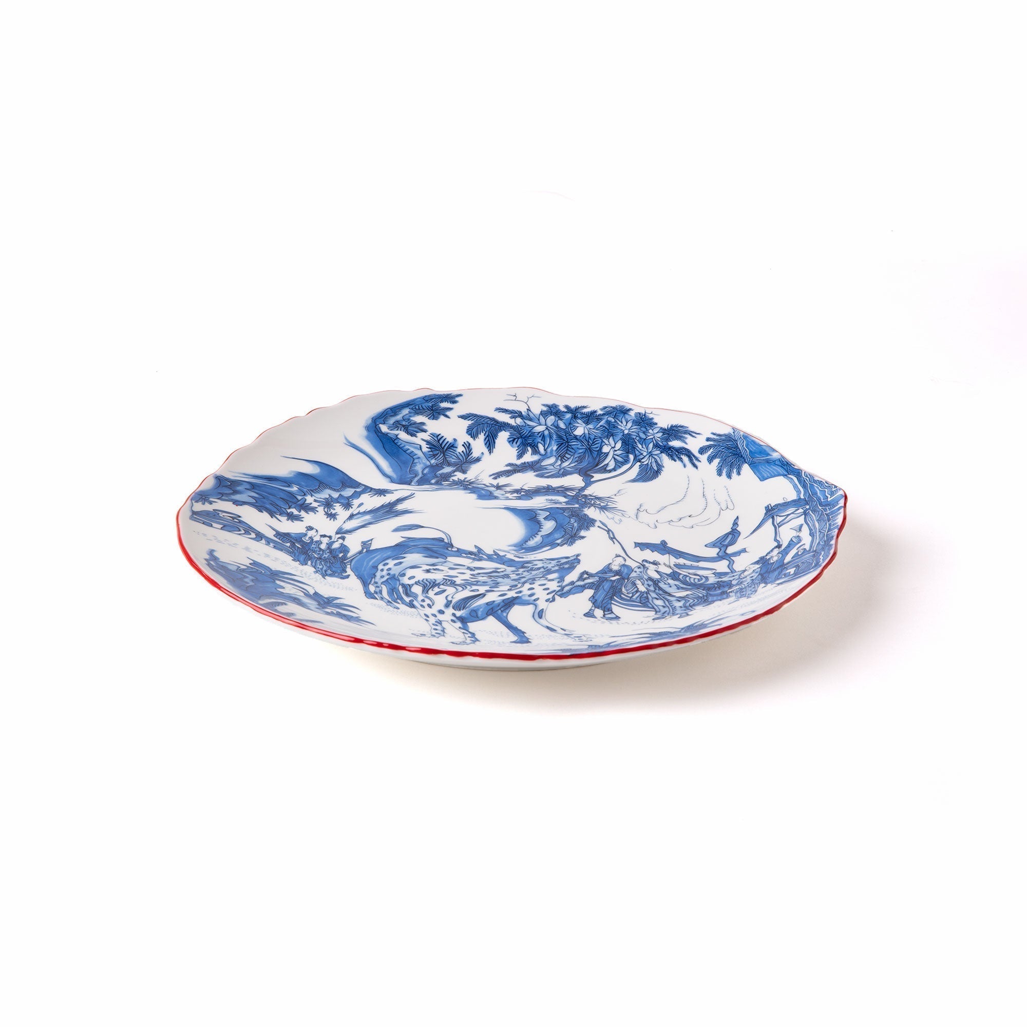 Classics on Acid - Blue Chinoiserie detail image - Resin Society