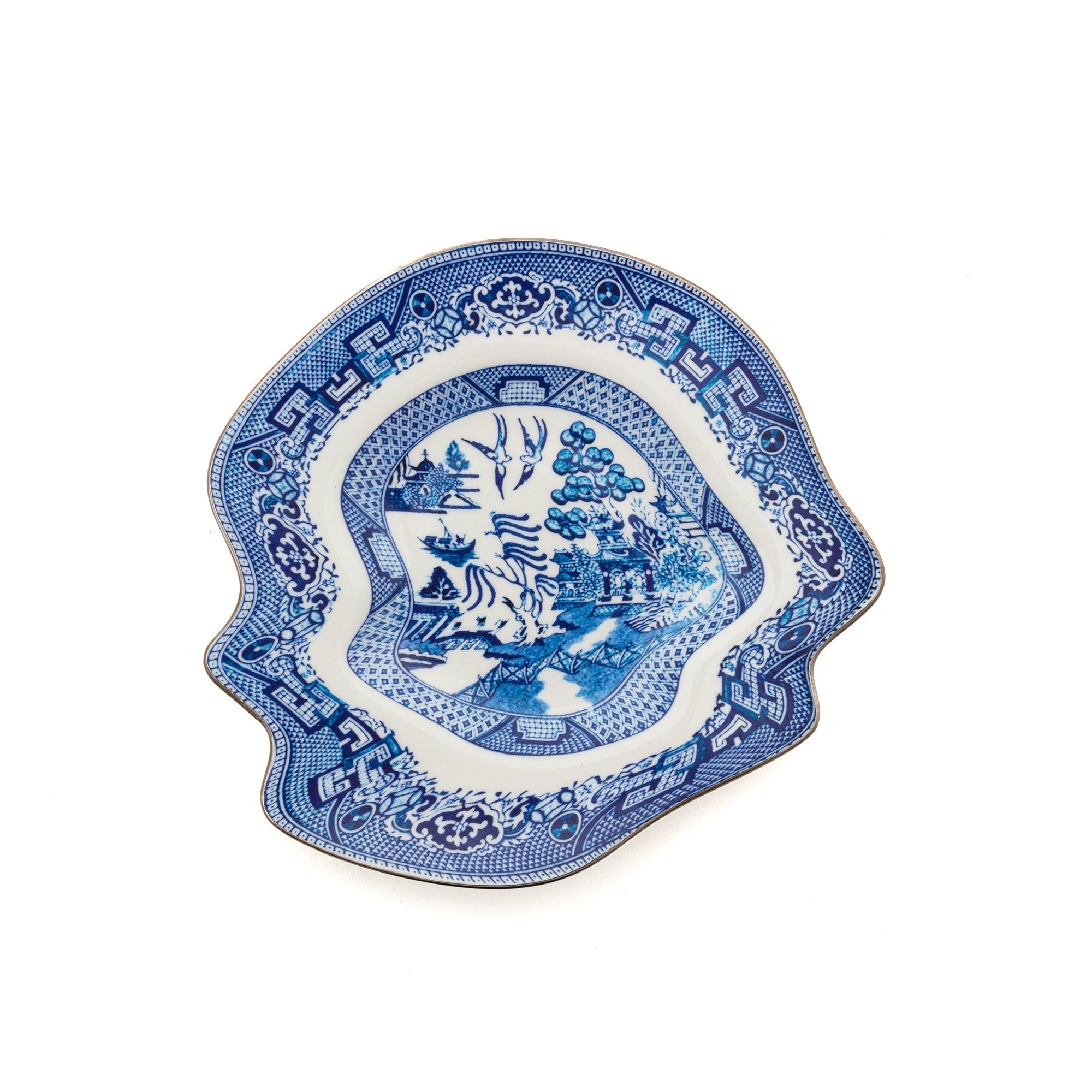 Classics on Acid - Dessert Plate Glitchy Willow by DEKOR - Resin Society