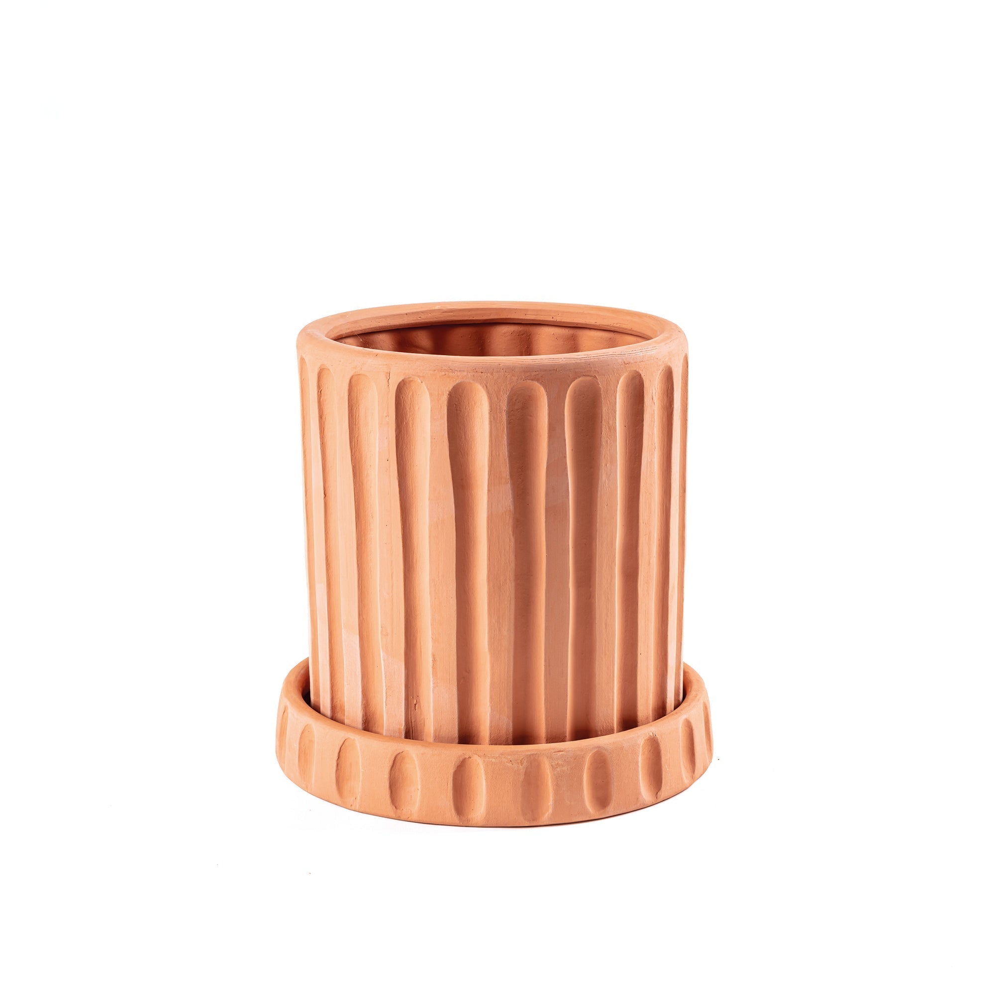 Magna Graecia Terracotta vase Dorico by DEKOR - Resin Society