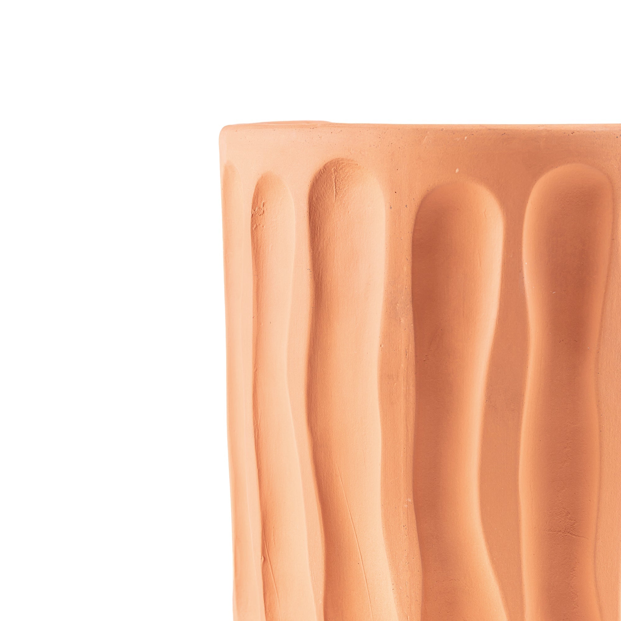Magna Graecia Terracotta Wall vase Dorico detail image - Resin Society