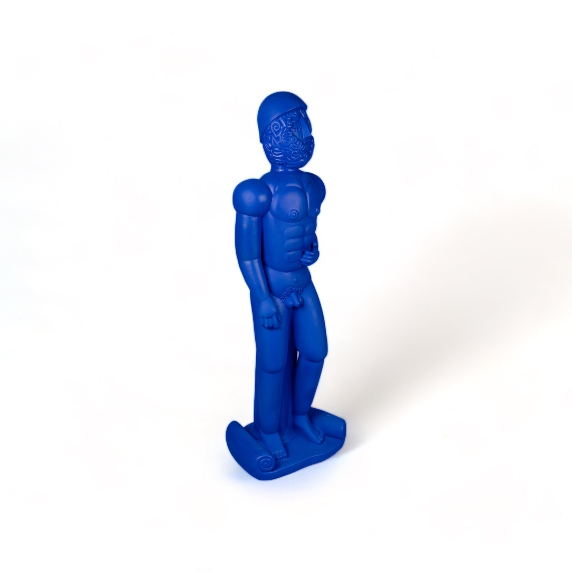 Terracotta Statue Helmet Blue by DEKOR - product image 4 for Resin Society