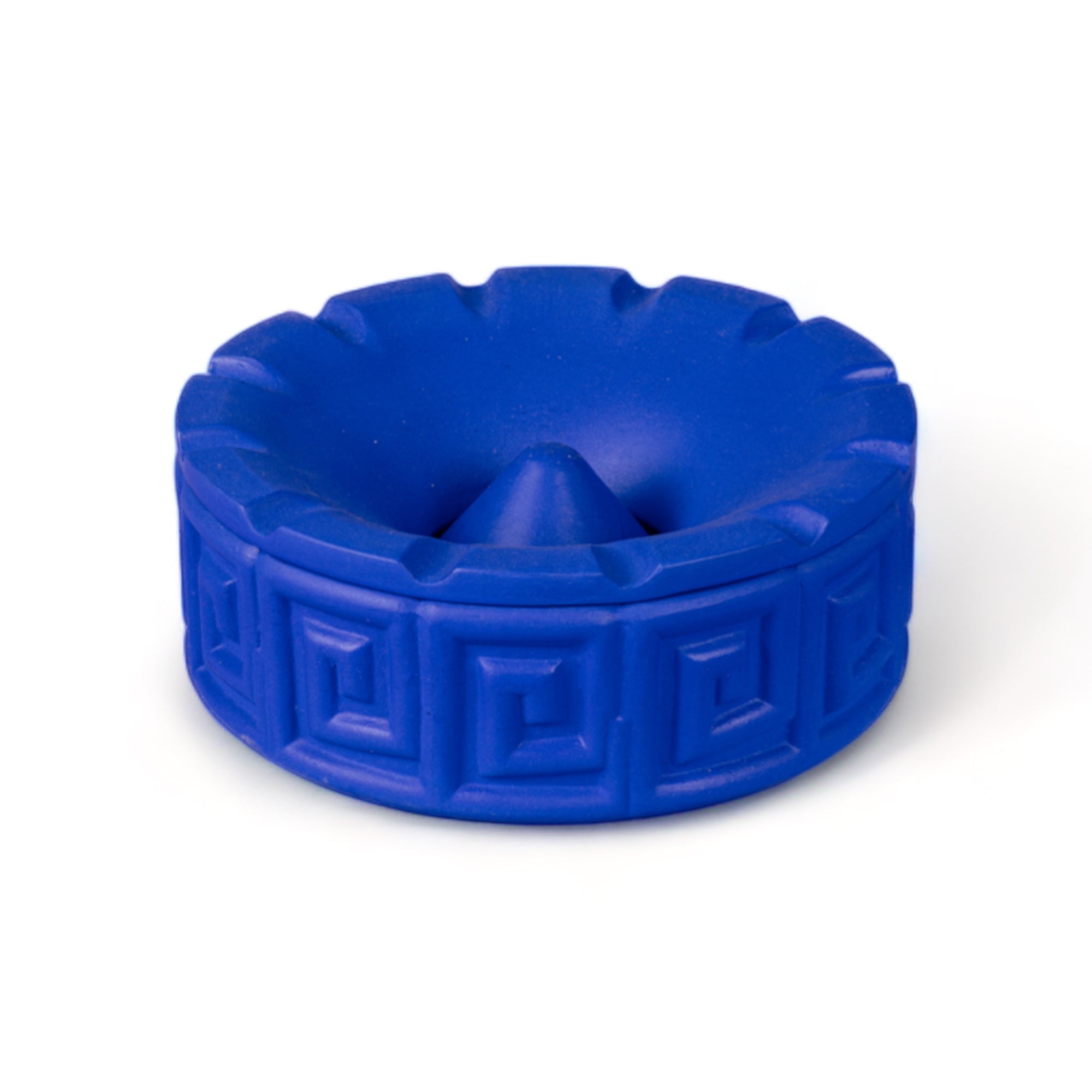 Terracotta Ashtray Greche Blue by DEKOR - main product image for Resin Society