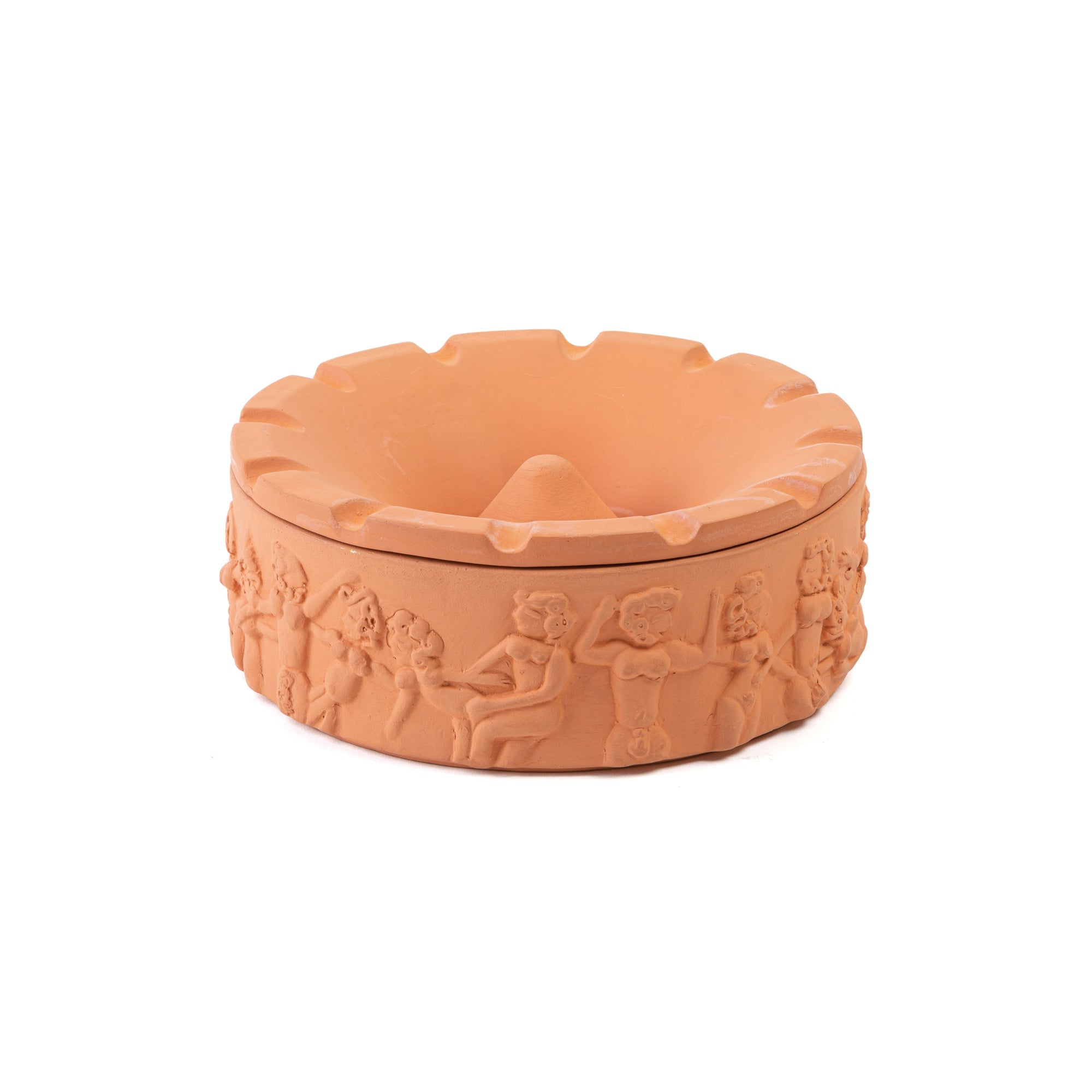 Magna Graecia Terracotta Ashtray Dialogues by DEKOR - Resin Society