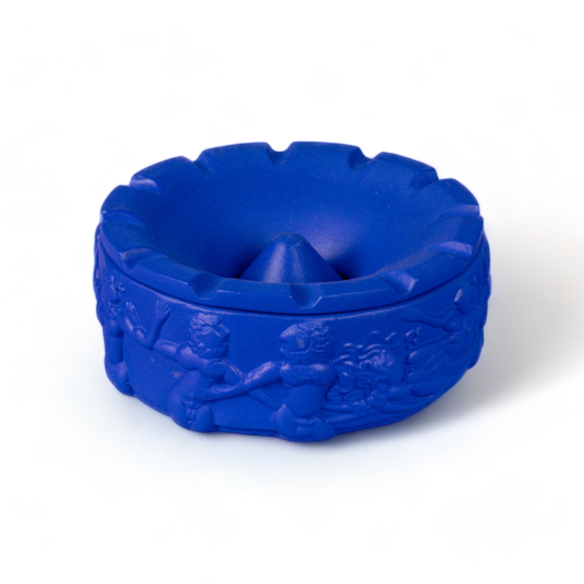 Terracotta Ashtray Dialogues Blue by DEKOR - main product image for Resin Society