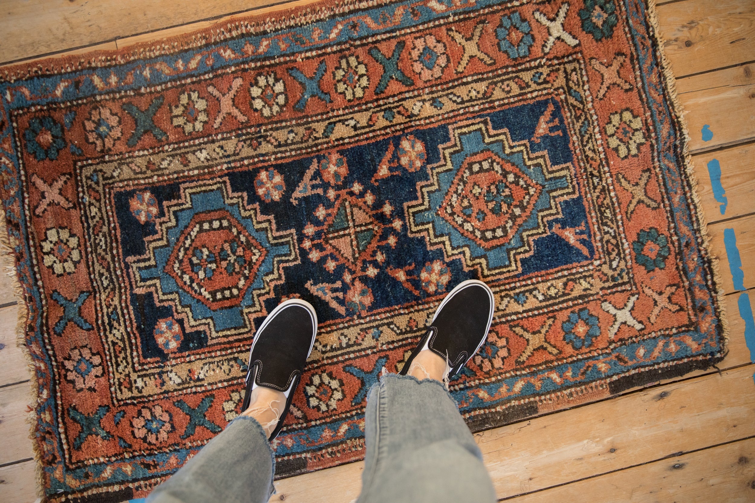 2.5x4.5 Antique Heriz Rug by Old New House® - product image 2 for Resin Society