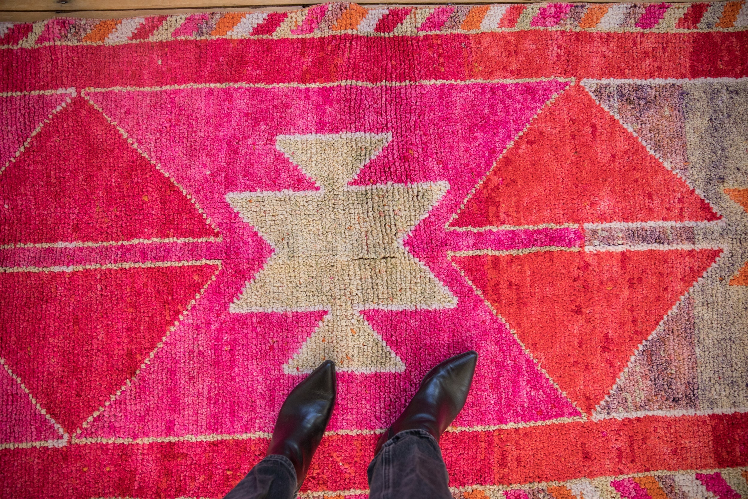 3.5x11 Vintage Distressed Kurd Rug Runner
