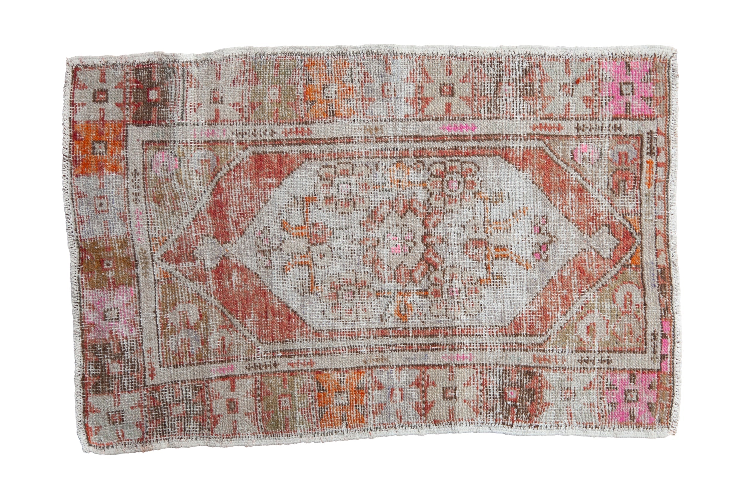 2.5x4 Vintage Distressed Oushak Rug by Old New House® - main product image for Resin Society