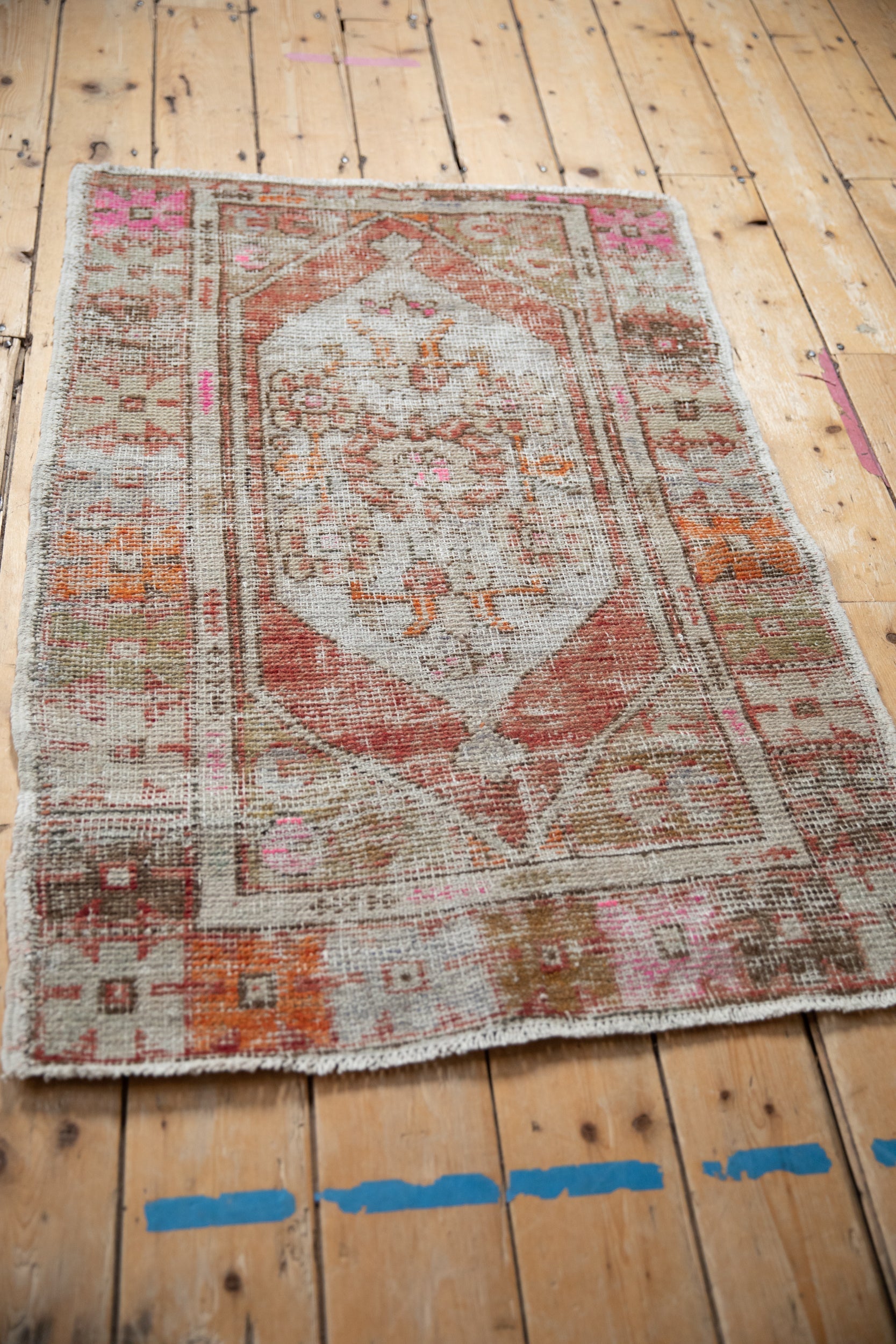 2.5x4 Vintage Distressed Oushak Rug by Old New House® - product image 5 for Resin Society