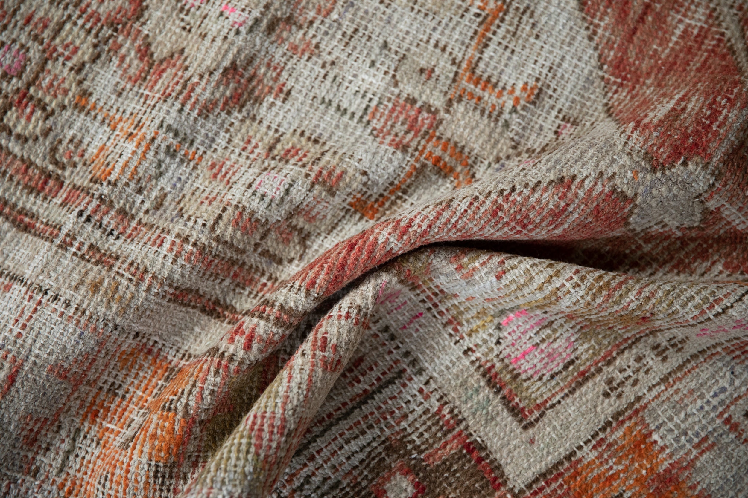 2.5x4 Vintage Distressed Oushak Rug by Old New House® - product image 7 for Resin Society