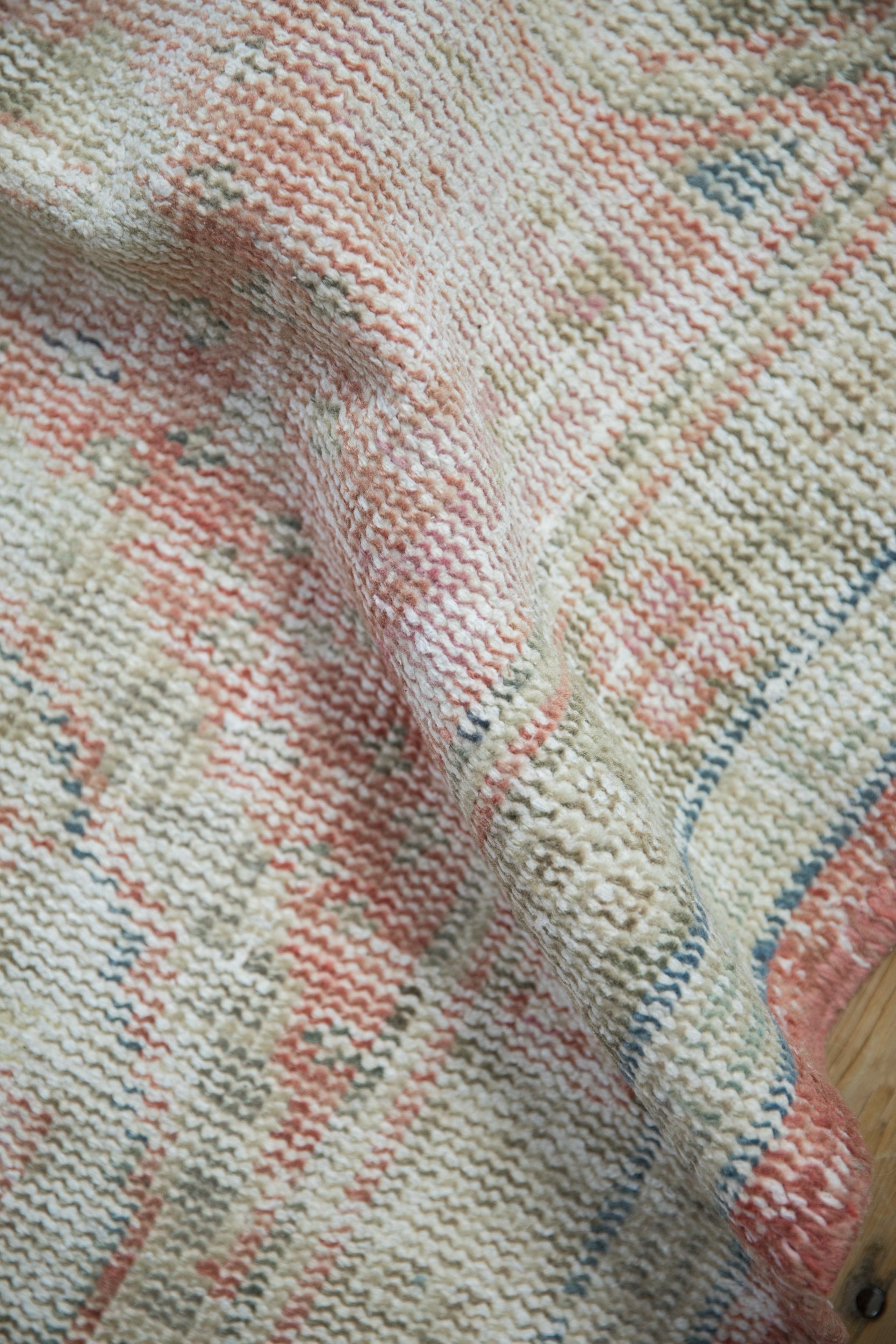 2.5x4 Vintage Distressed Oushak Rug
