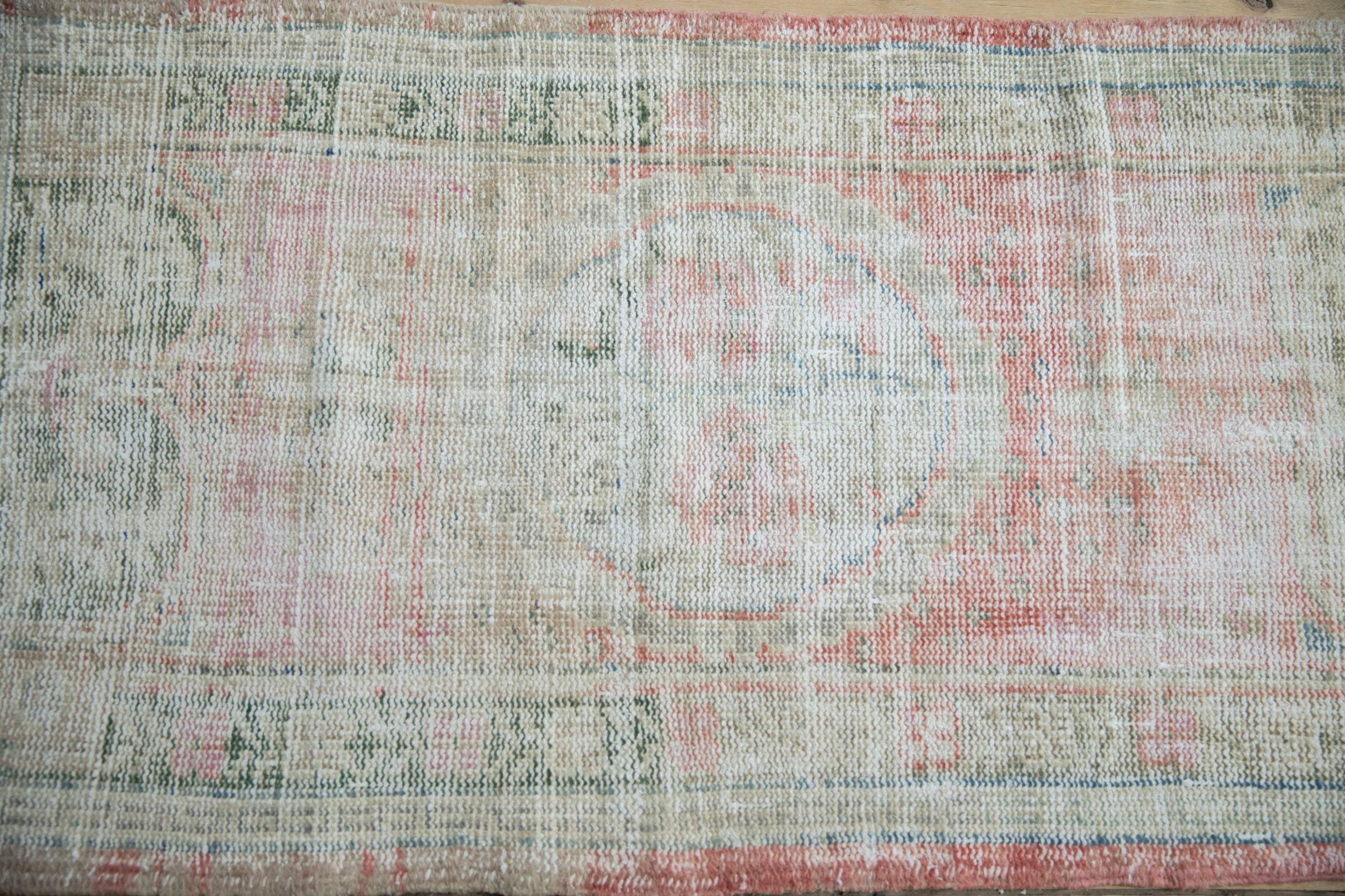 2.5x4 Vintage Distressed Oushak Rug