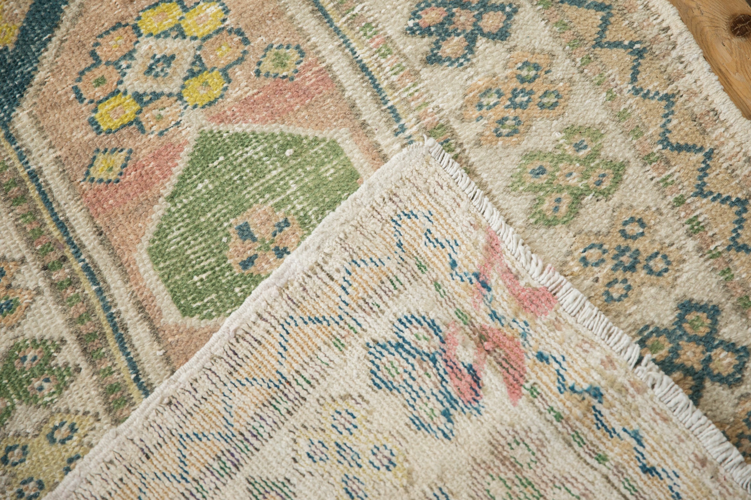 2.5x4 Vintage Distressed Oushak Rug by Old New House® - product image 9 for Resin Society