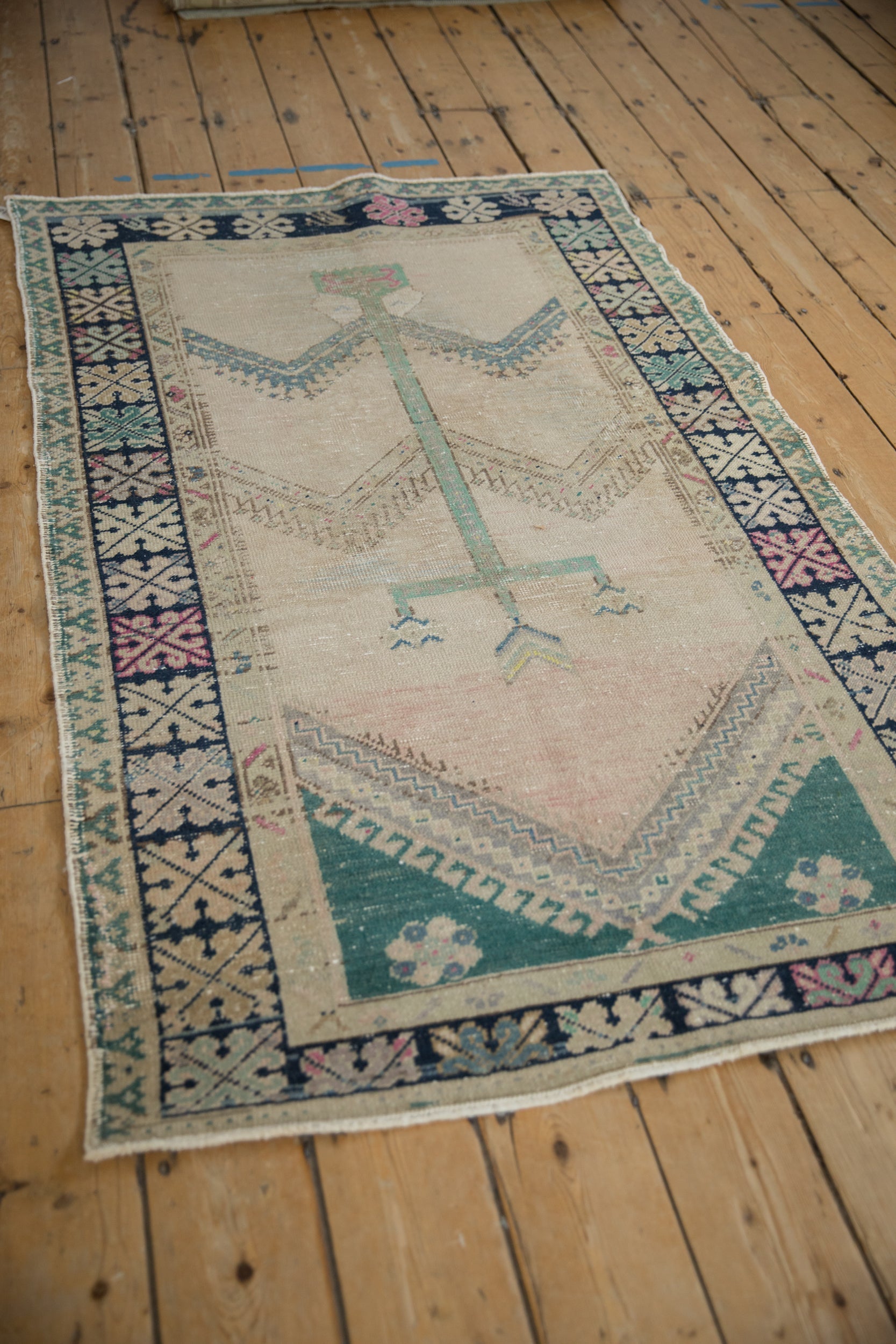 3.5x6 Vintage Distressed Oushak Rug by Old New House® - product image 5 for Resin Society