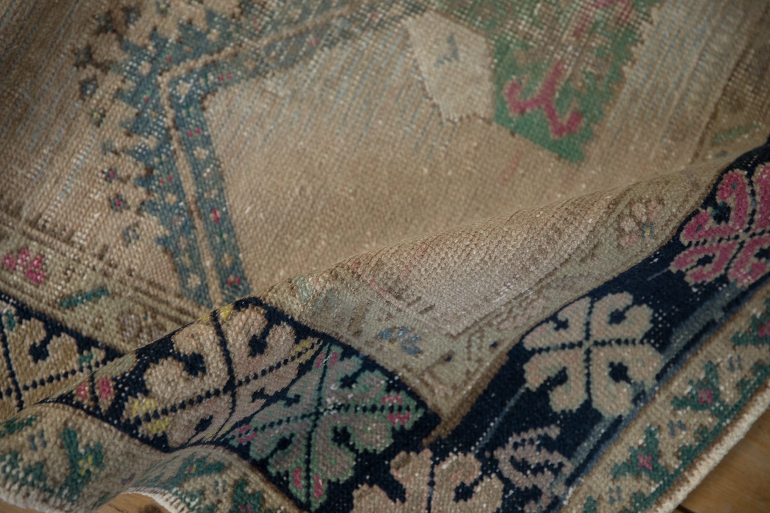 3.5x6 Vintage Distressed Oushak Rug by Old New House® - product image 8 for Resin Society