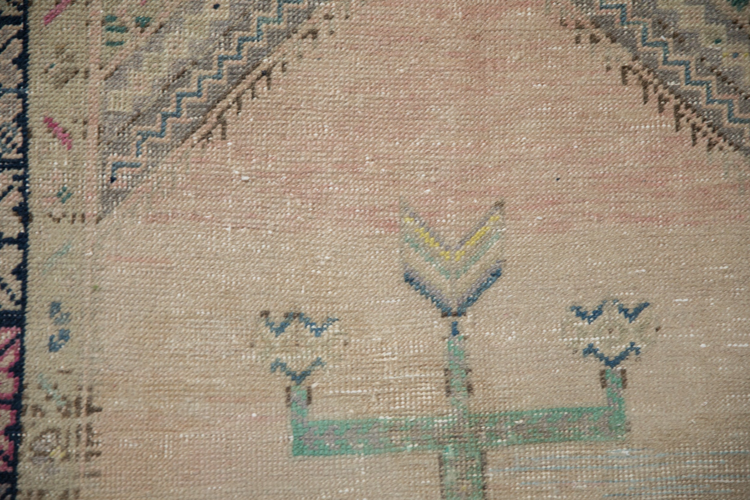 3.5x6 Vintage Distressed Oushak Rug by Old New House® - product image 10 for Resin Society