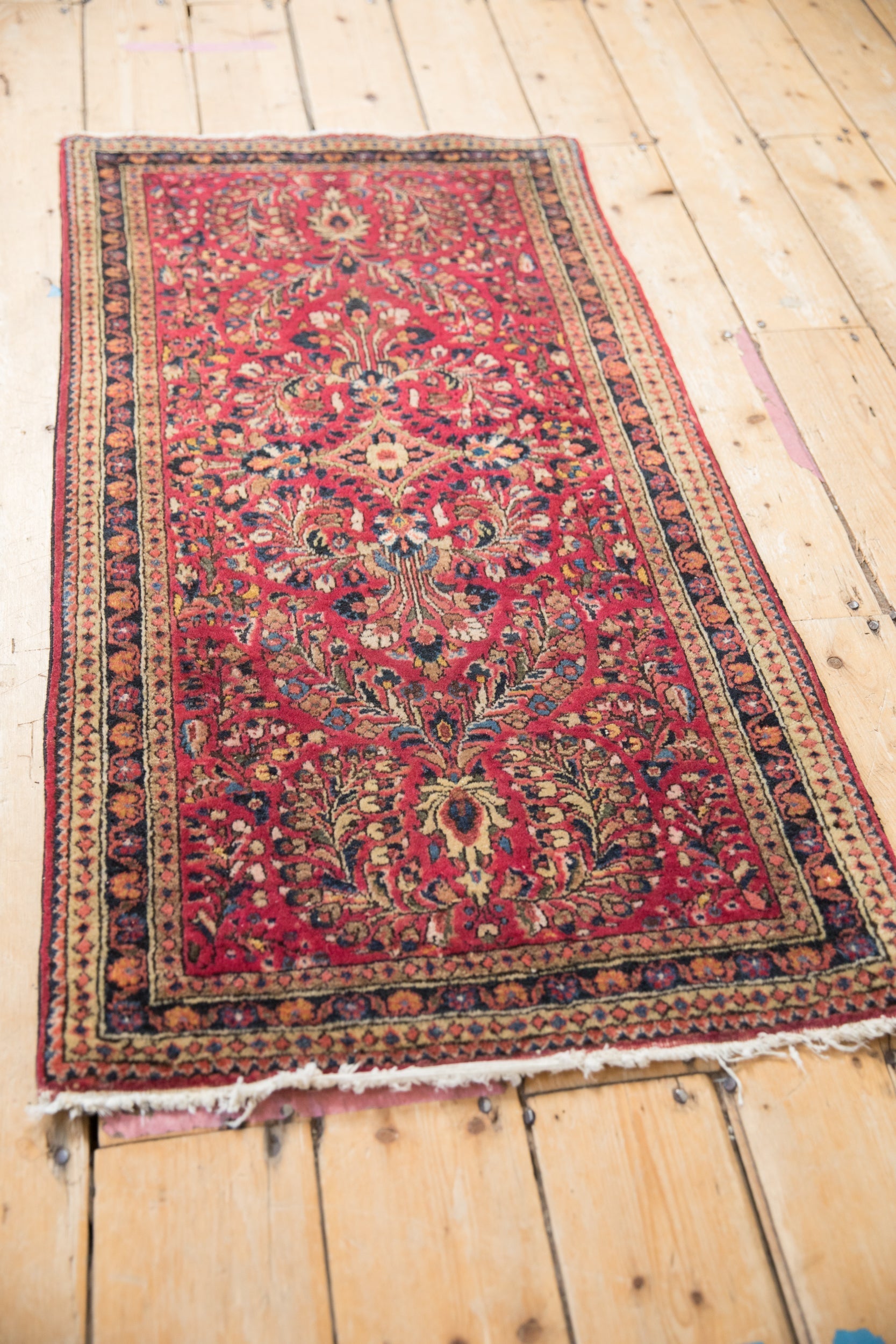 2x4 Vintage German Sarouk Rug Runner by Old New House® - product image 5 for Resin Society