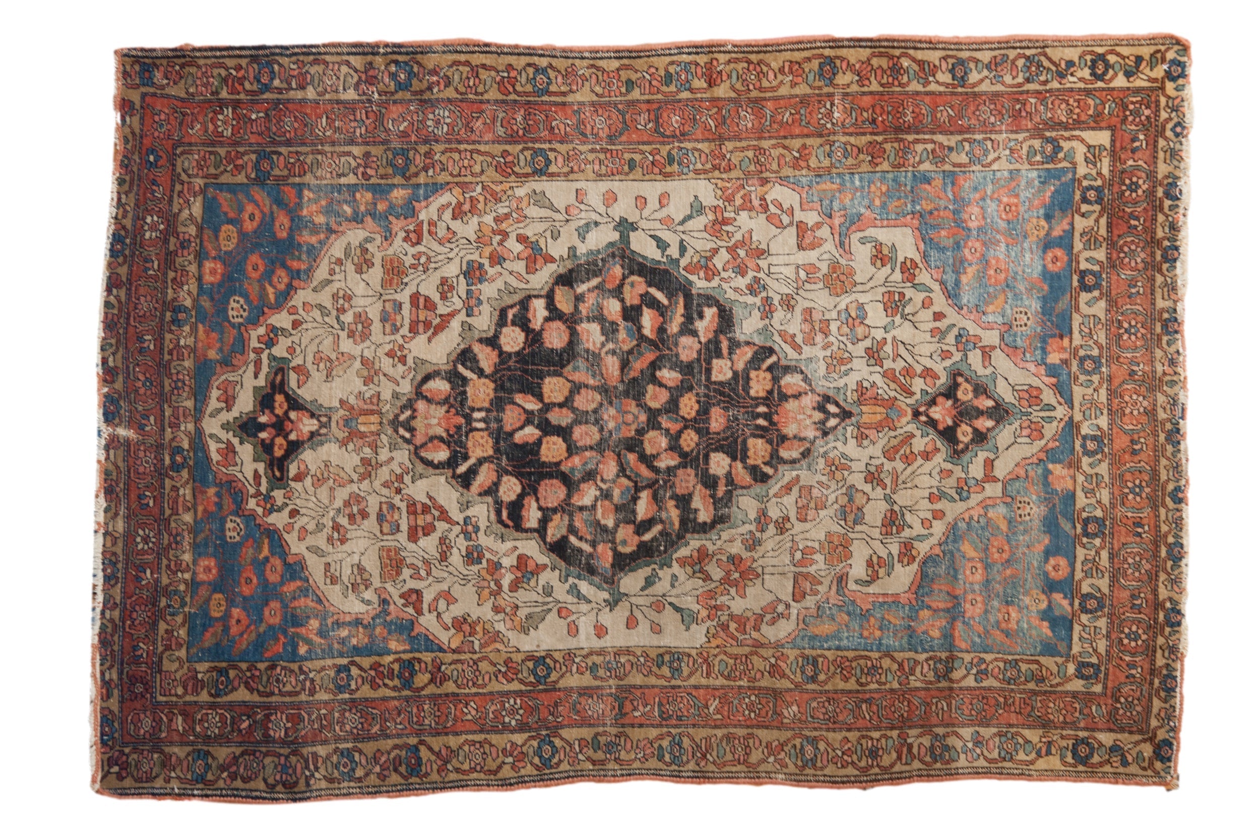 3.5x5 Antique Fine Farahan Sarouk Rug by Old New House® - main product image for Resin Society