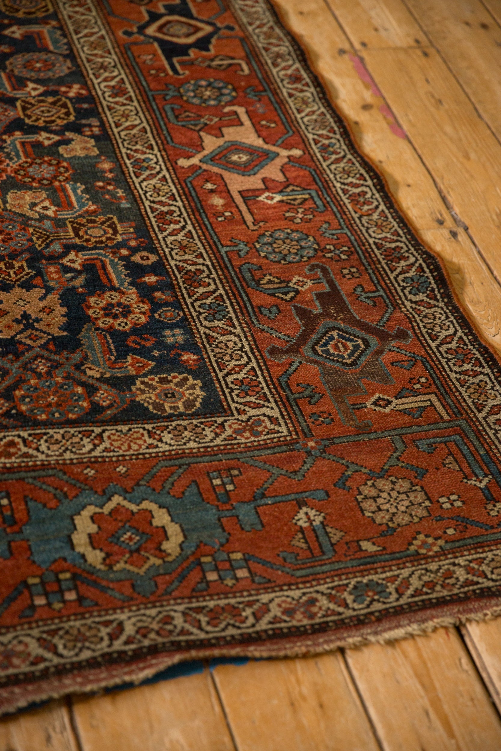 3.5x6.5 Antique Kurdish Hamadan Rug by Old New House® - product image 9 for Resin Society