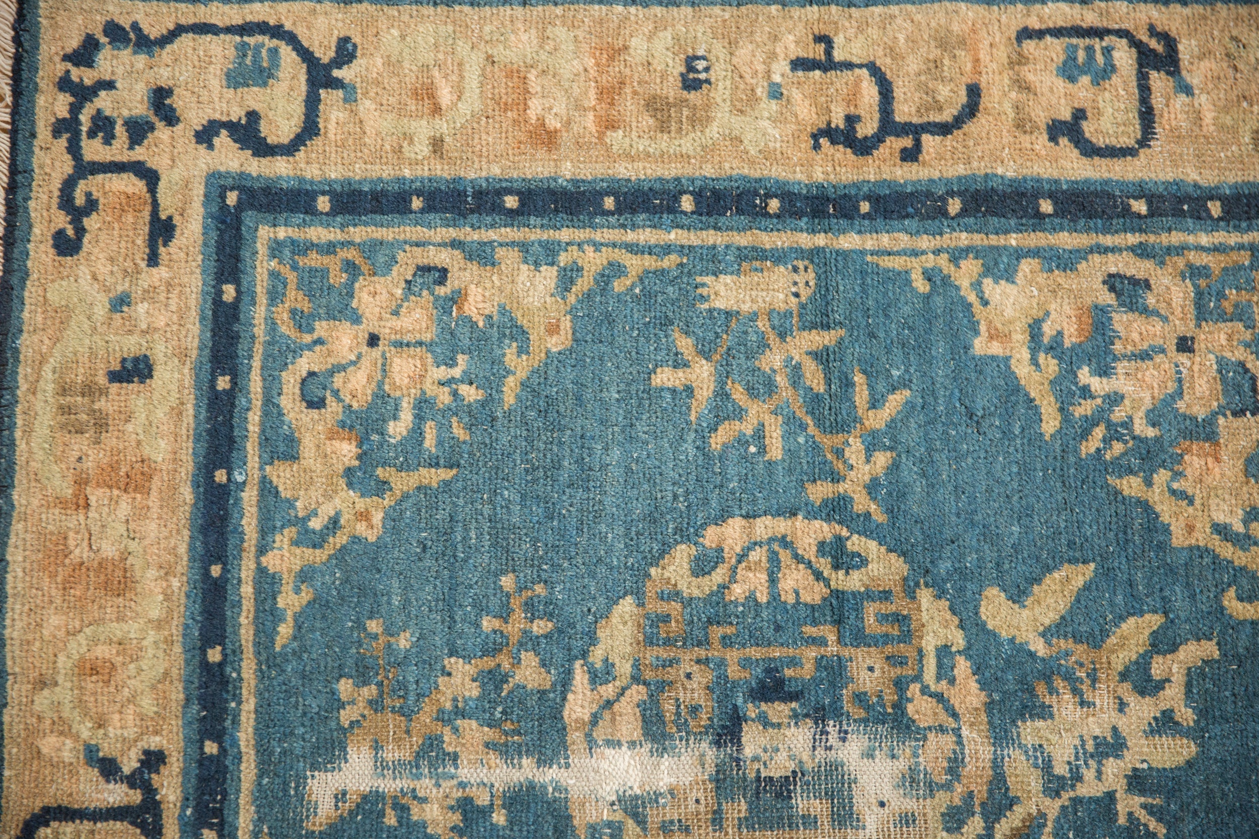2.5x3 Antique Peking Square Rug by Old New House® - product image 3 for Resin Society
