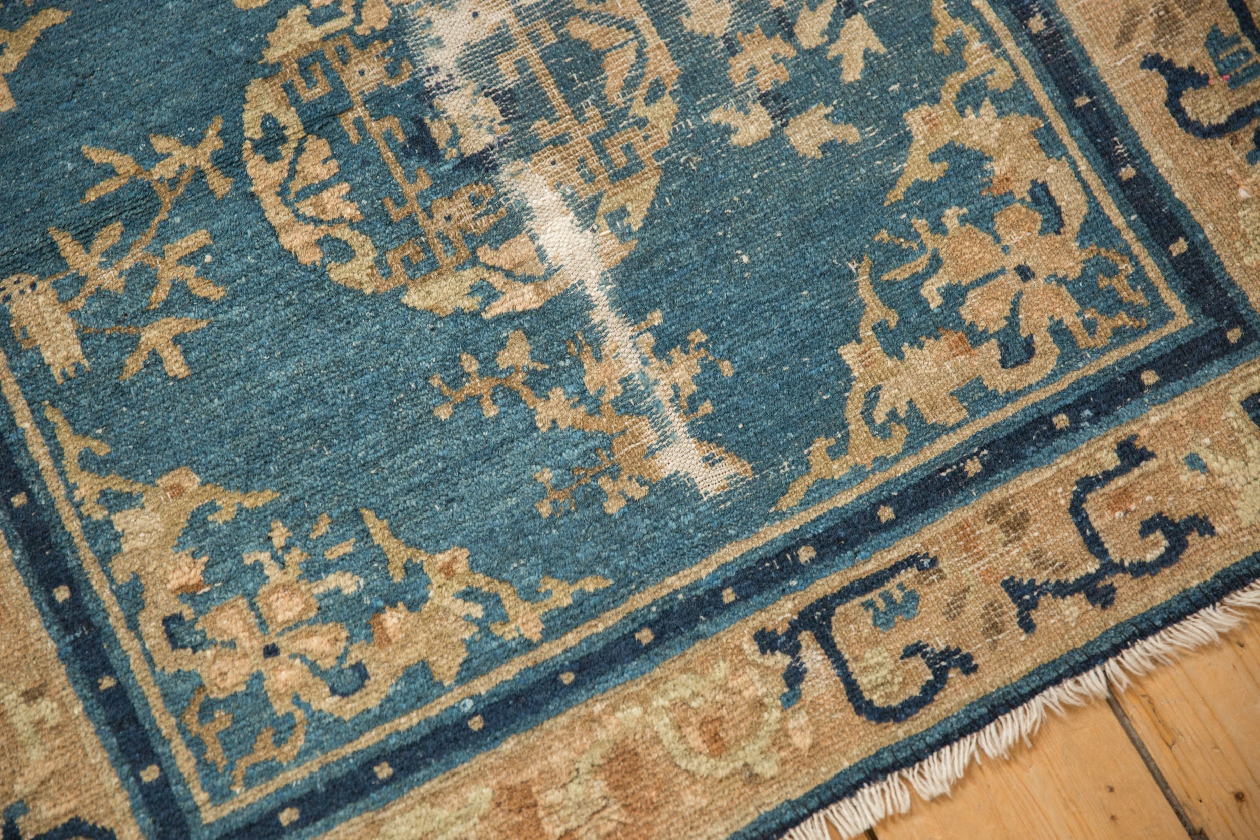 2.5x3 Antique Peking Square Rug by Old New House® - product image 7 for Resin Society