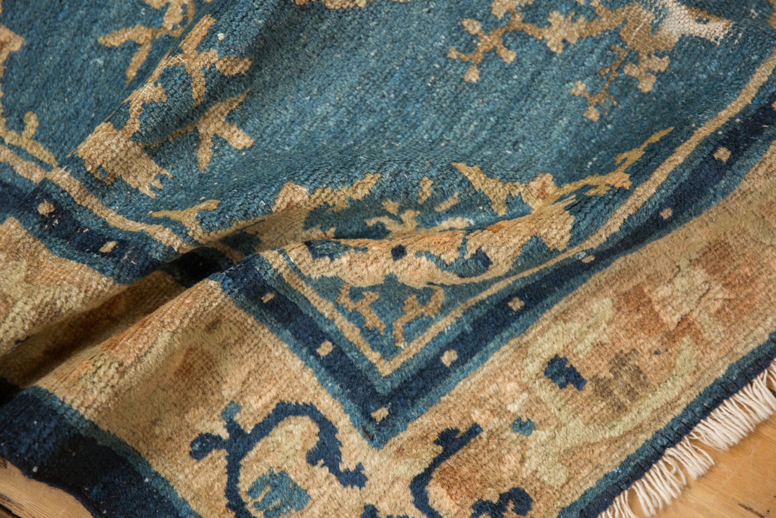 2.5x3 Antique Peking Square Rug by Old New House® - product image 9 for Resin Society