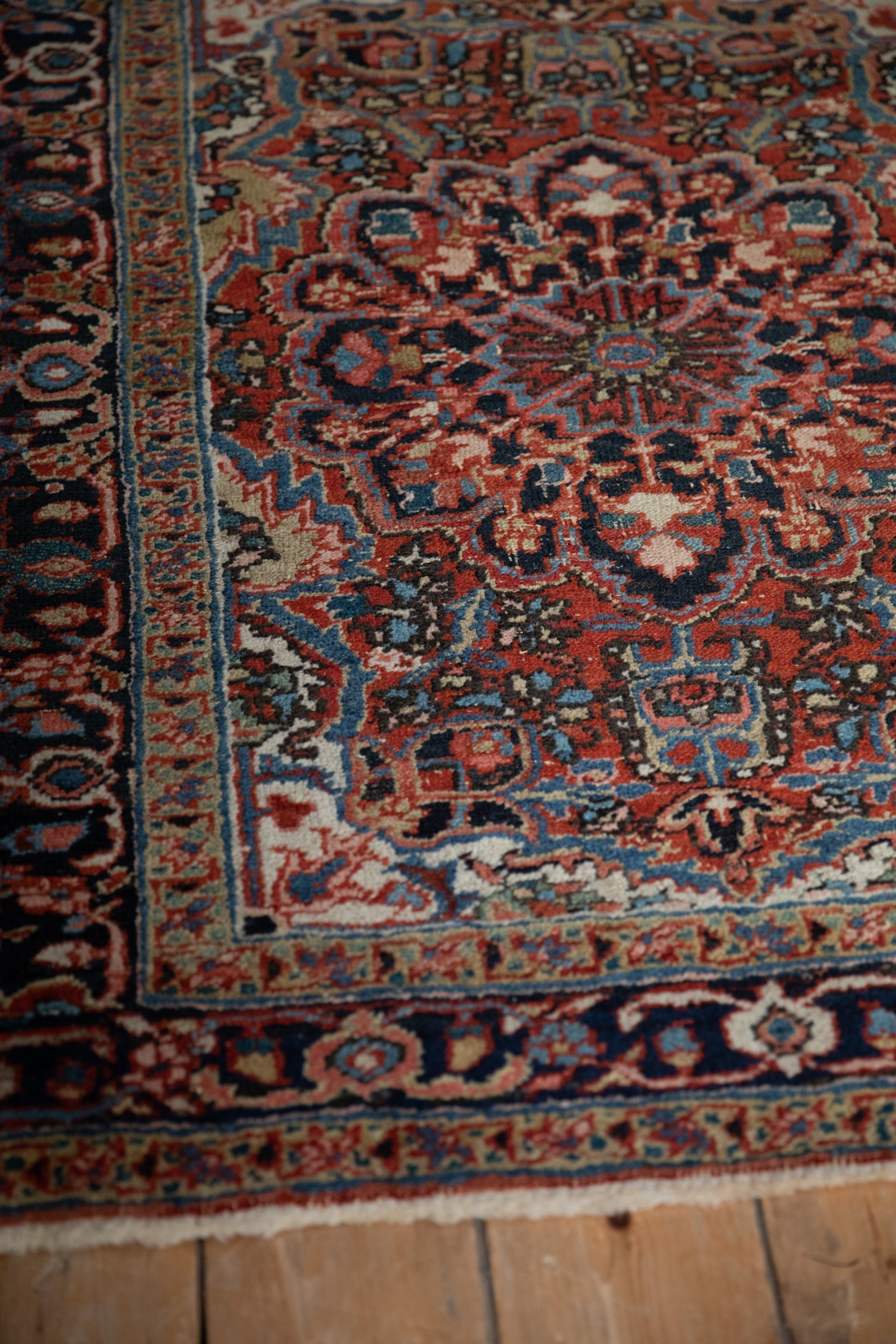 3x4 Vintage Fine Heriz Square Rug by Old New House® - product image 5 for Resin Society