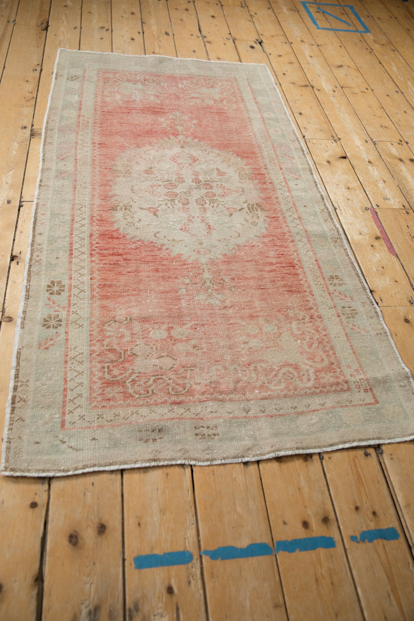3x6 Vintage Distressed Oushak Rug Runner by Old New House® - product image 5 for Resin Society
