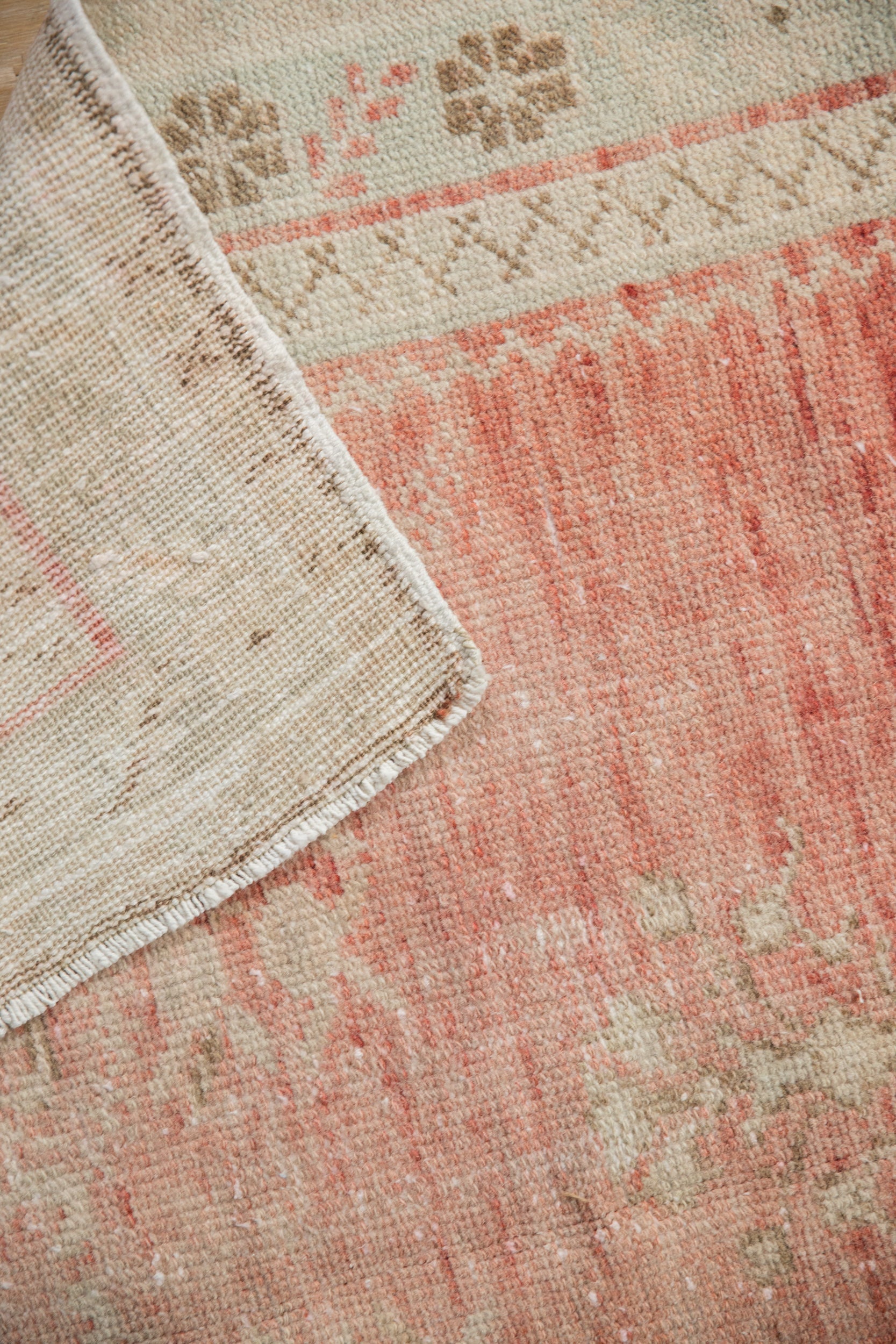 3x6 Vintage Distressed Oushak Rug Runner by Old New House® - product image 7 for Resin Society