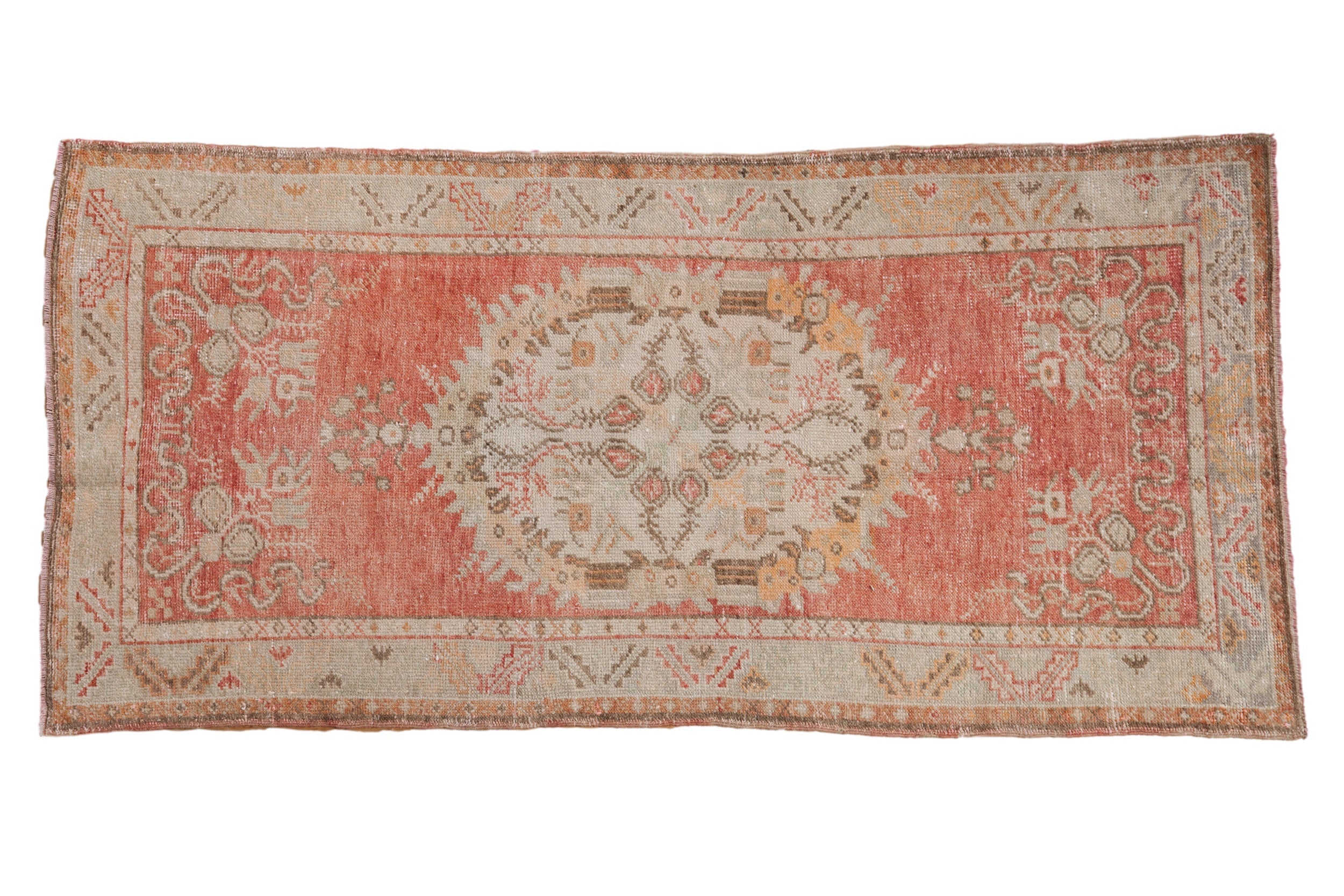 3x6 Vintage Distressed Oushak Rug Runner by Old New House® - main product image for Resin Society