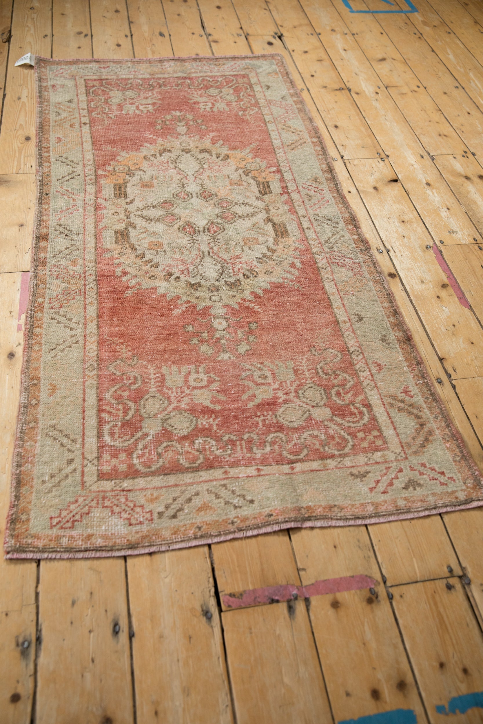 3x6 Vintage Distressed Oushak Rug Runner by Old New House® - product image 5 for Resin Society