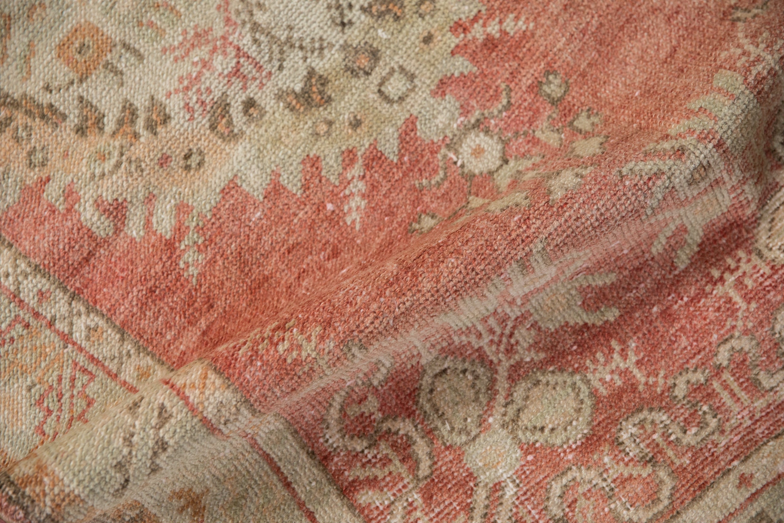 3x6 Vintage Distressed Oushak Rug Runner by Old New House® - product image 6 for Resin Society