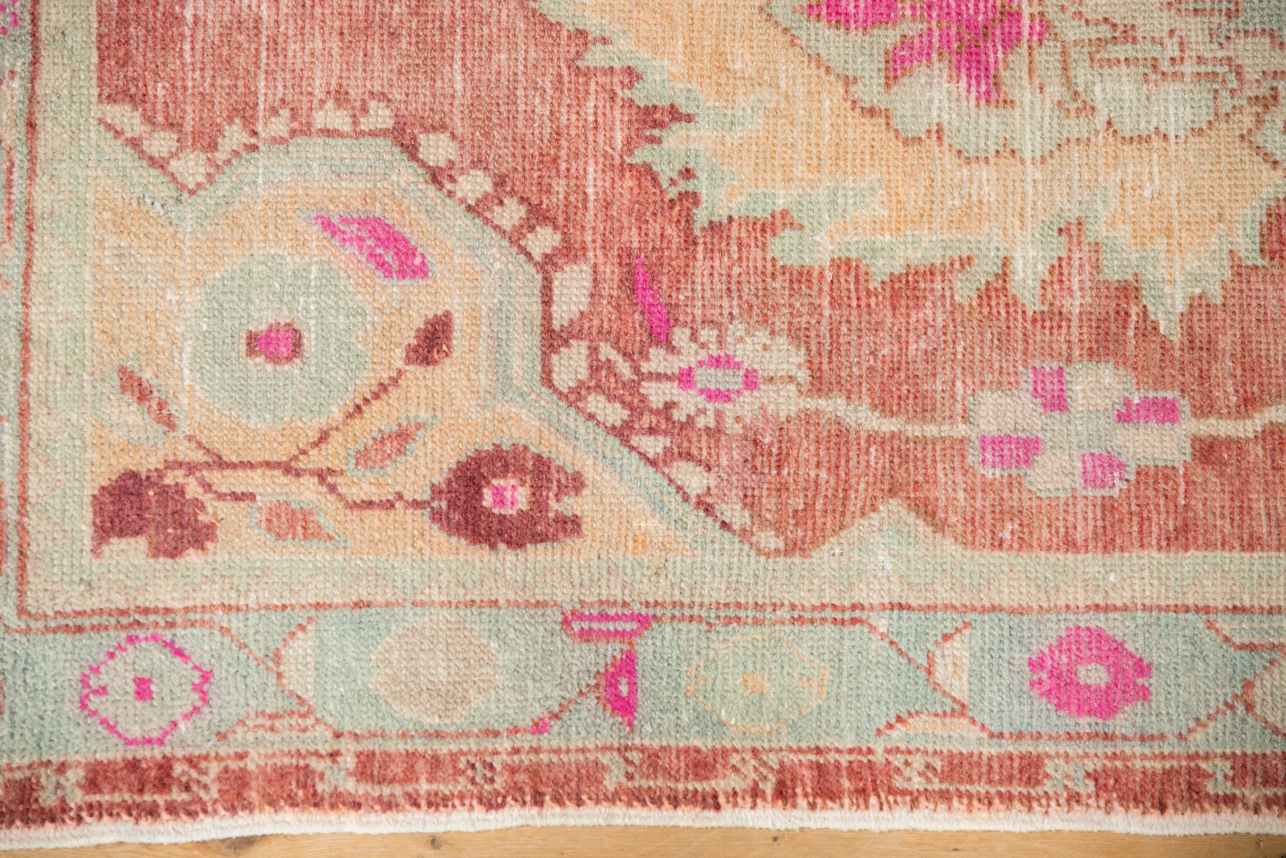 2.5x5.5 Vintage Distressed Oushak Rug Runner by Old New House® - product image 8 for Resin Society