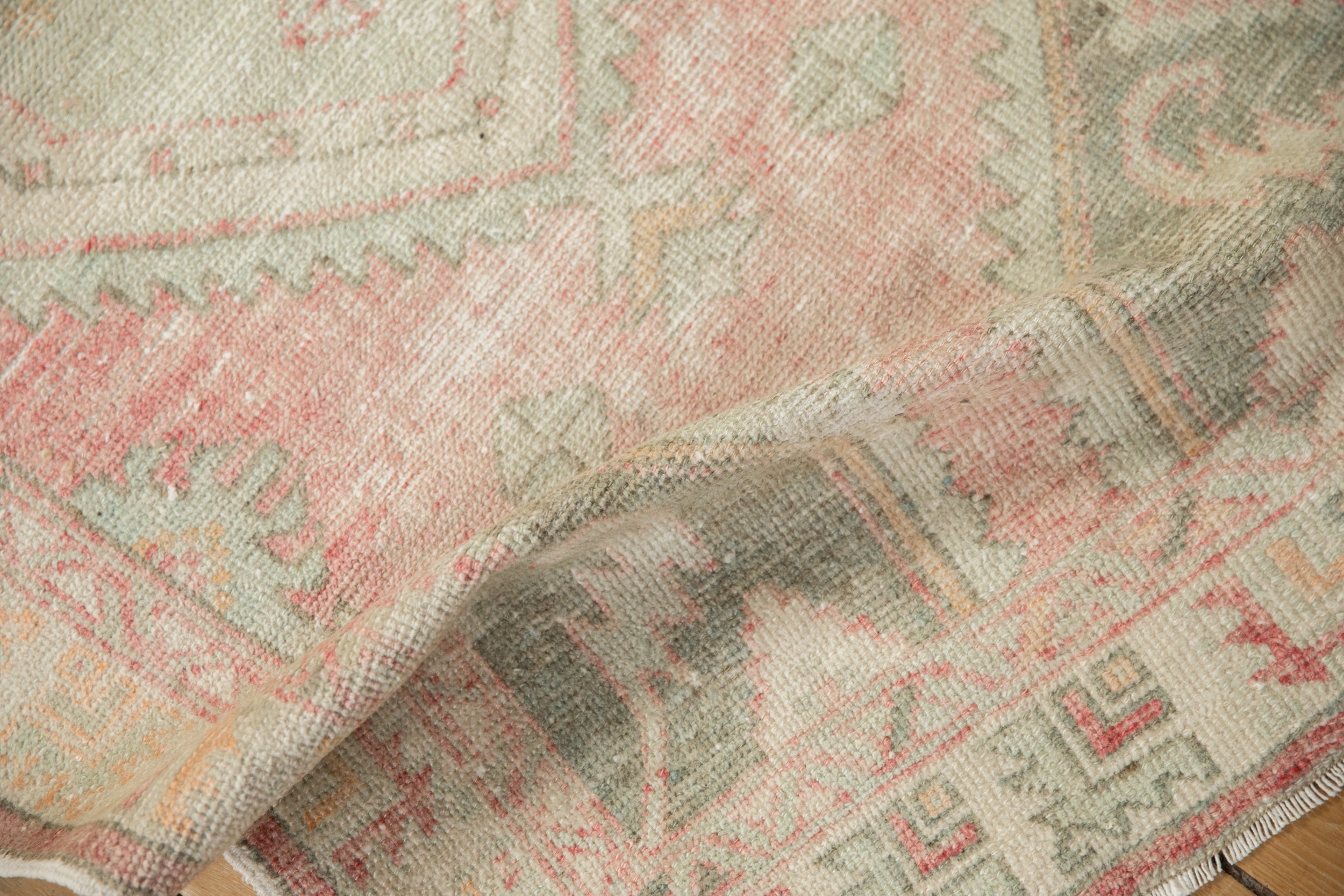 2.5x5 Vintage Distressed Oushak Rug Runner by Old New House® - product image 6 for Resin Society