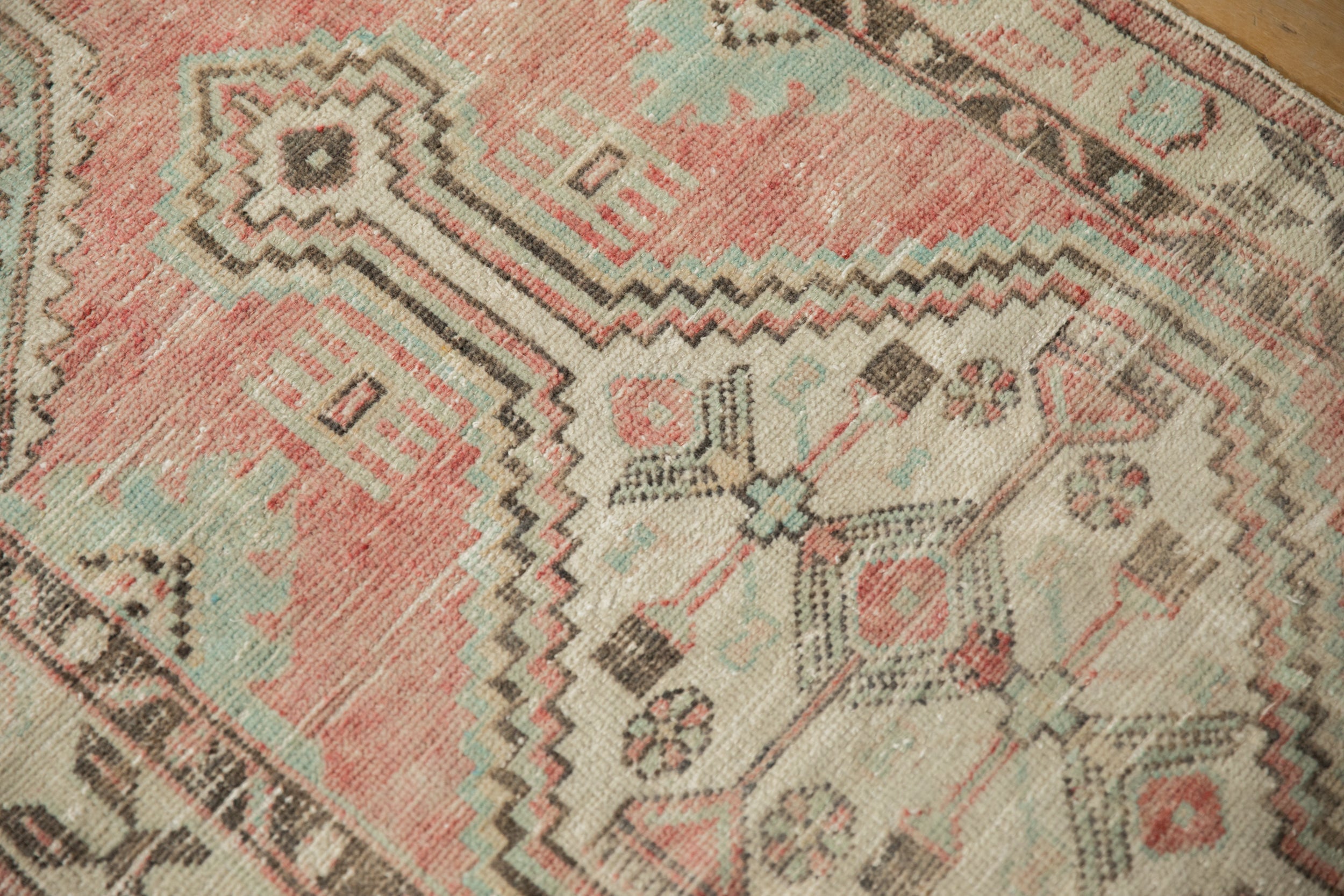 2.5x5 Vintage Distressed Oushak Rug Runner by Old New House® - product image 6 for Resin Society