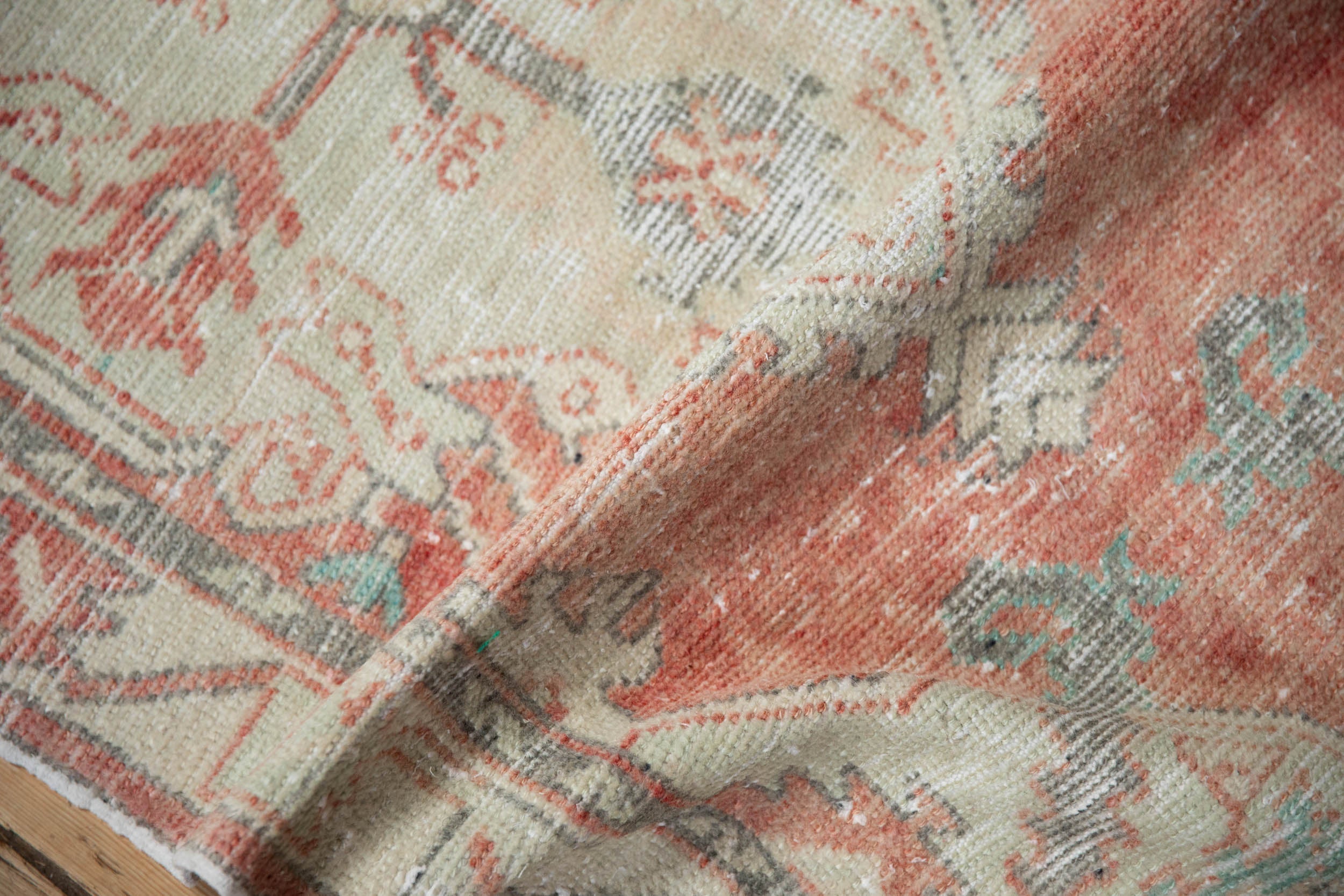2.5x5 Vintage Distressed Oushak Rug Runner by Old New House® - product image 7 for Resin Society