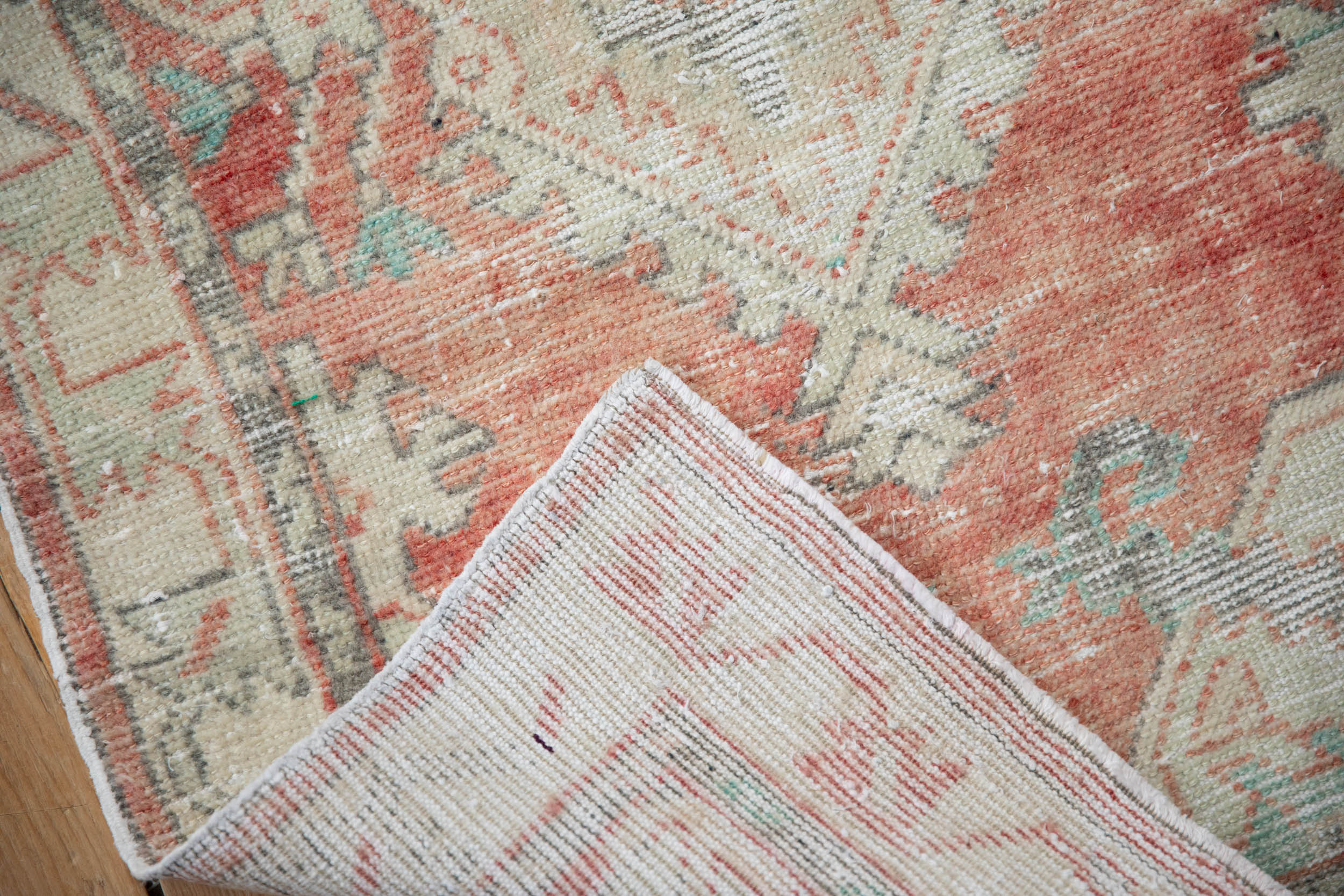 2.5x5 Vintage Distressed Oushak Rug Runner by Old New House® - product image 8 for Resin Society