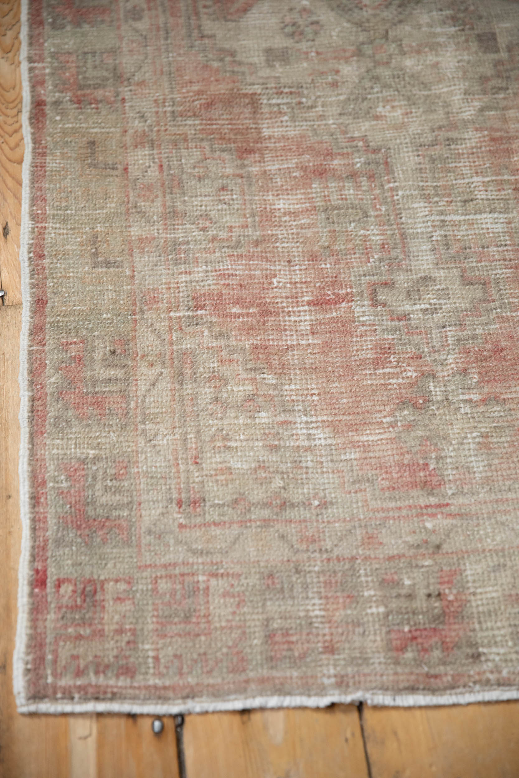 2.5x5 Vintage Distressed Oushak Rug Runner by Old New House® - product image 6 for Resin Society