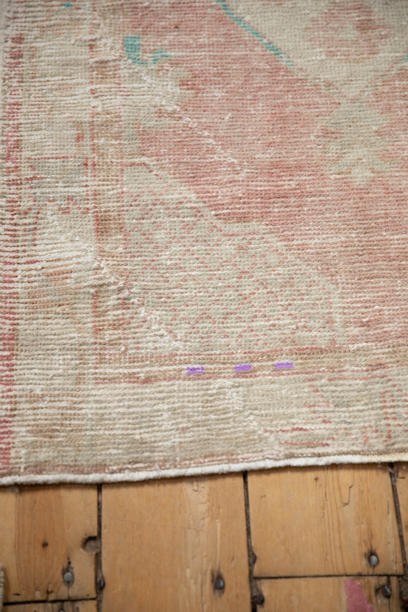2.5x5 Vintage Distressed Oushak Rug Runner by Old New House® - product image 6 for Resin Society